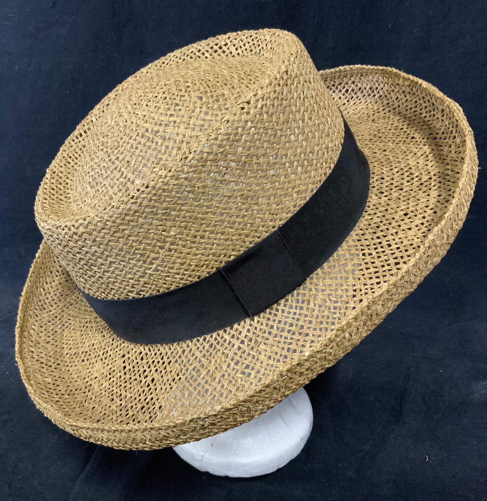 JONES NEW YORK Woven Straw Hat w Box (1 of 8)