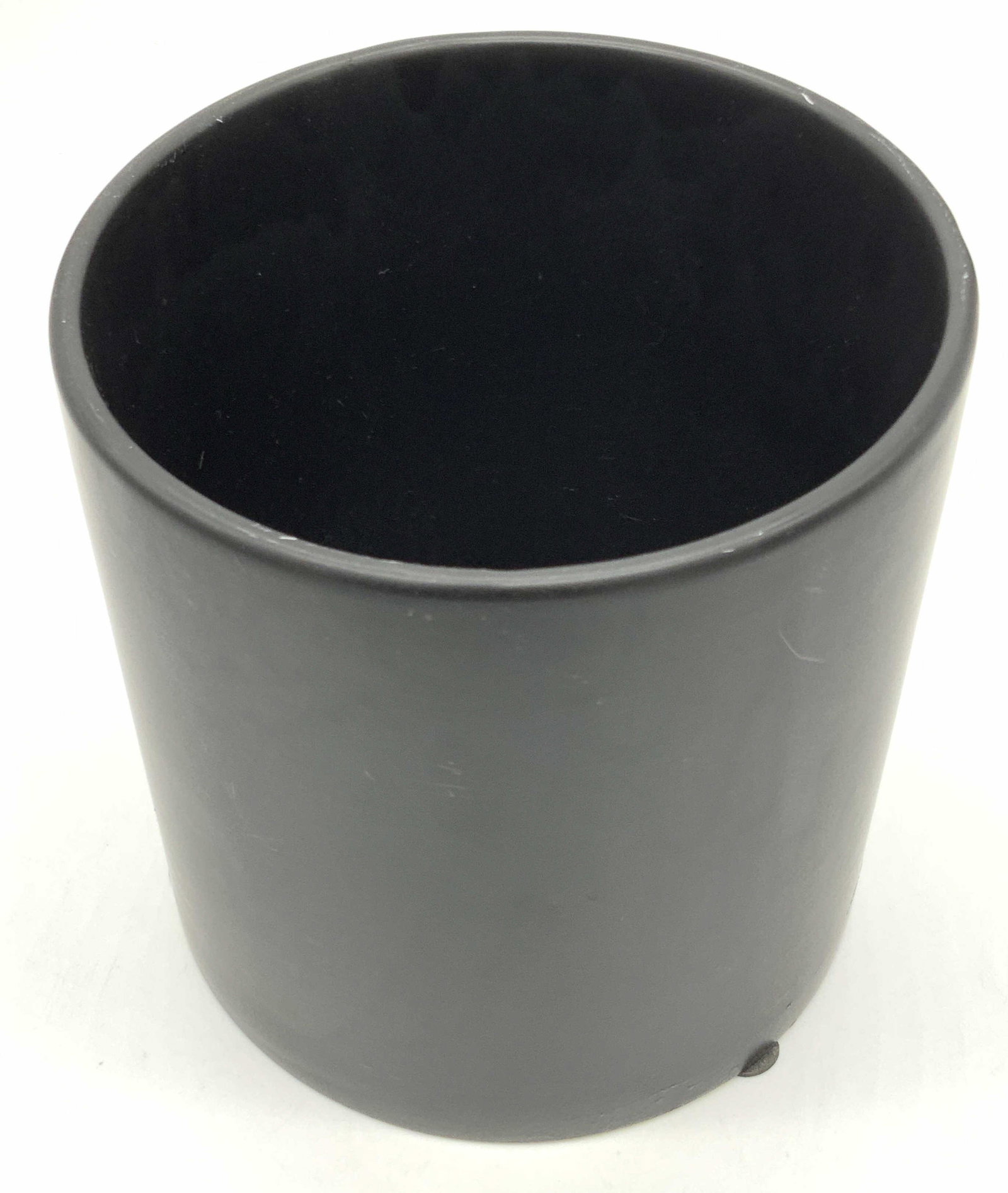 Matte Black Ceramic Tabletop Planter (1 of 9)