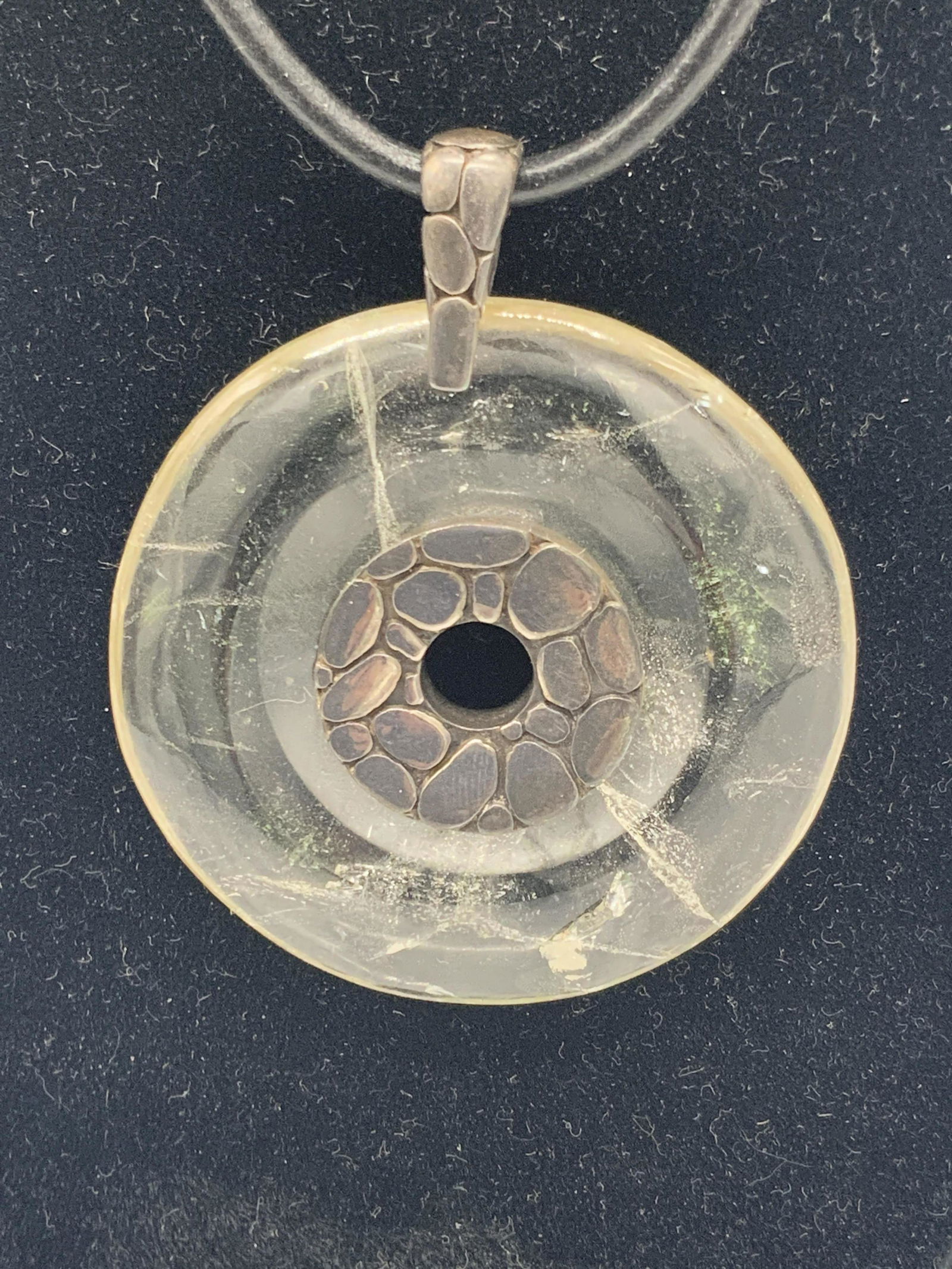 JOHN HARDY Sterling Silver Glass Pendant Necklace (1 of 10)