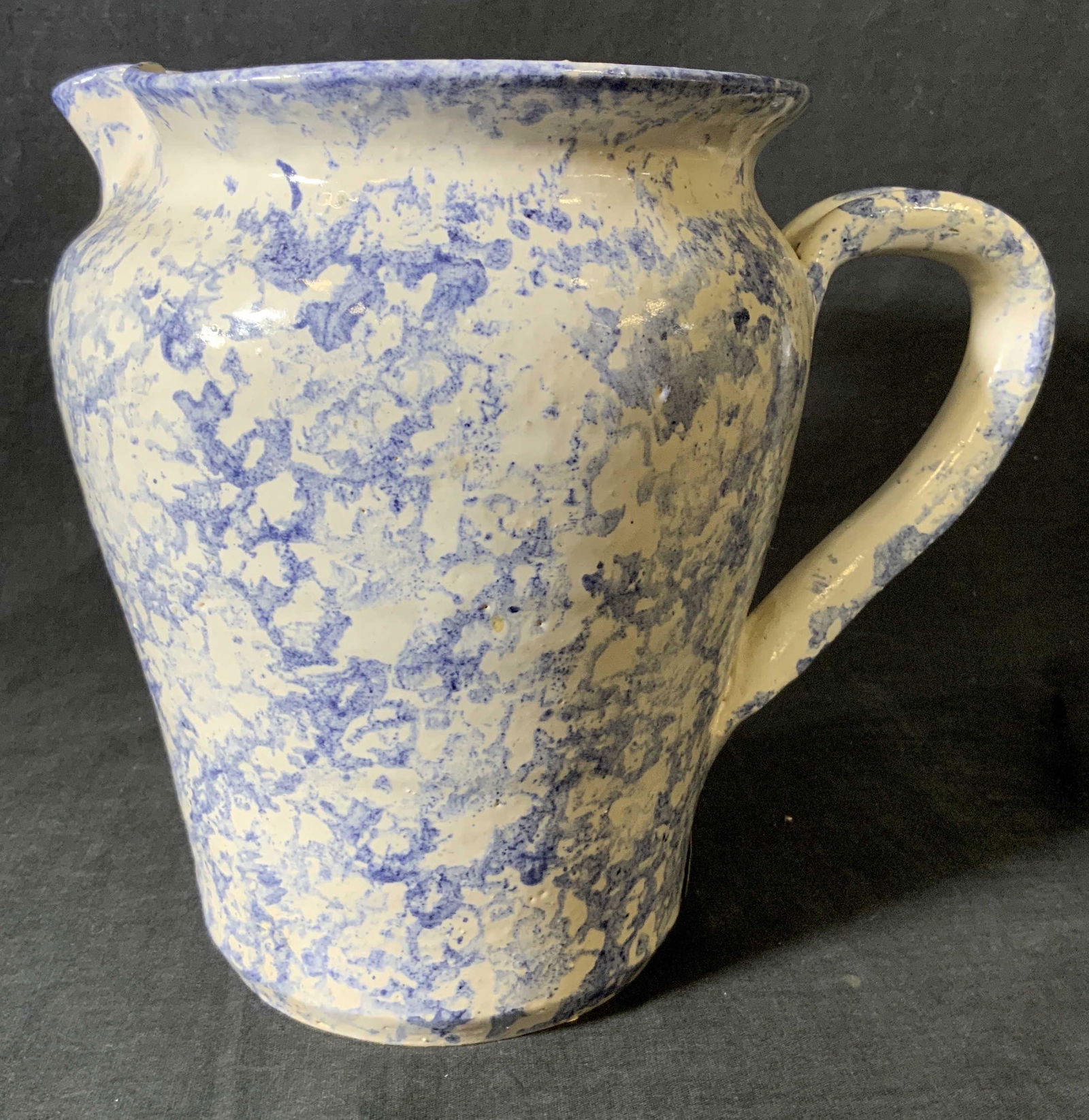 Vintage BEAR Ceramic Spatter Ware Pitcher (1 of 7)