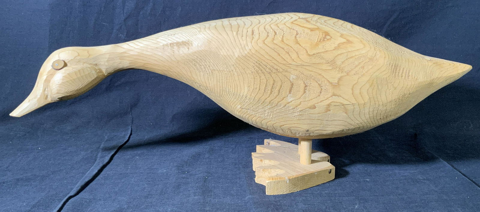 Wooden Duck Sculpture (1 of 6)