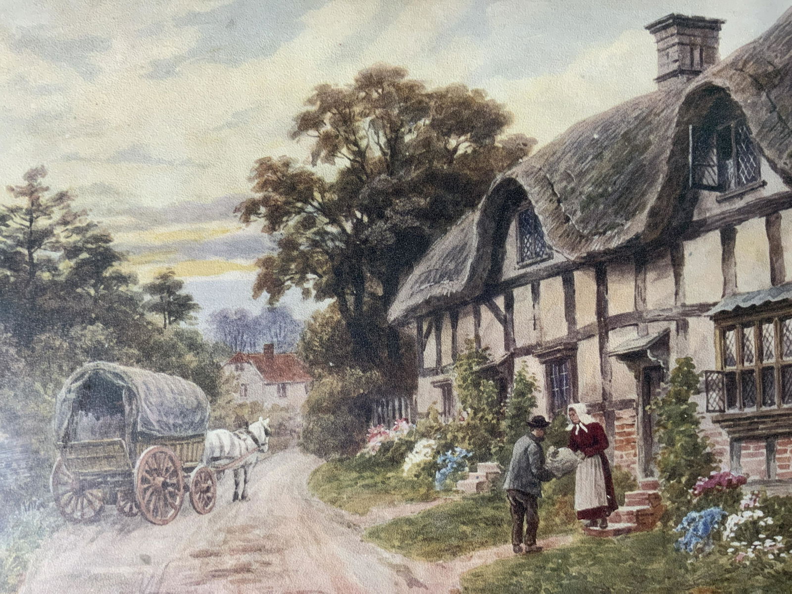 AR QUINTON Elmley Castle Offset Lithograph (1 of 6)