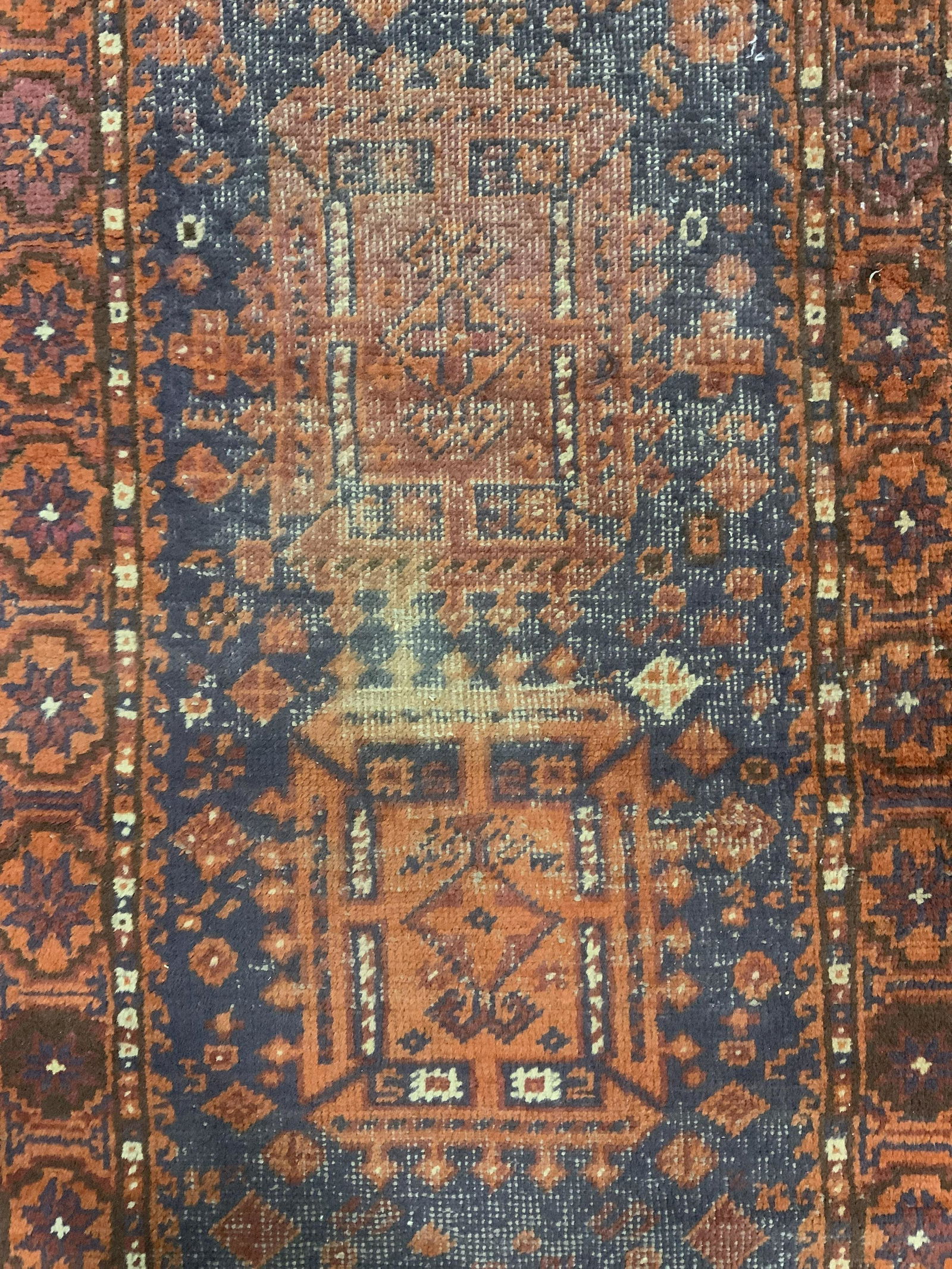 Vintage Handmade Wool Area Rug (1 of 8)