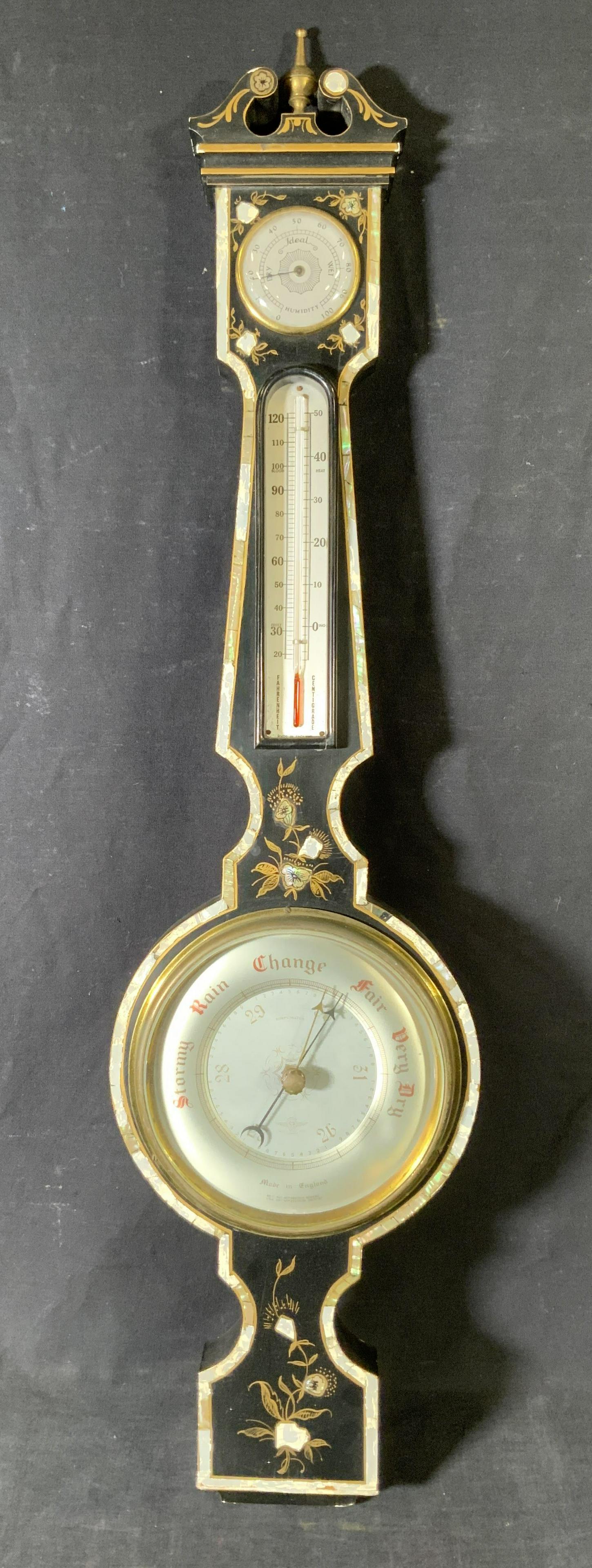 Vintage SHORTLAND Barometer Thermometer (1 of 8)