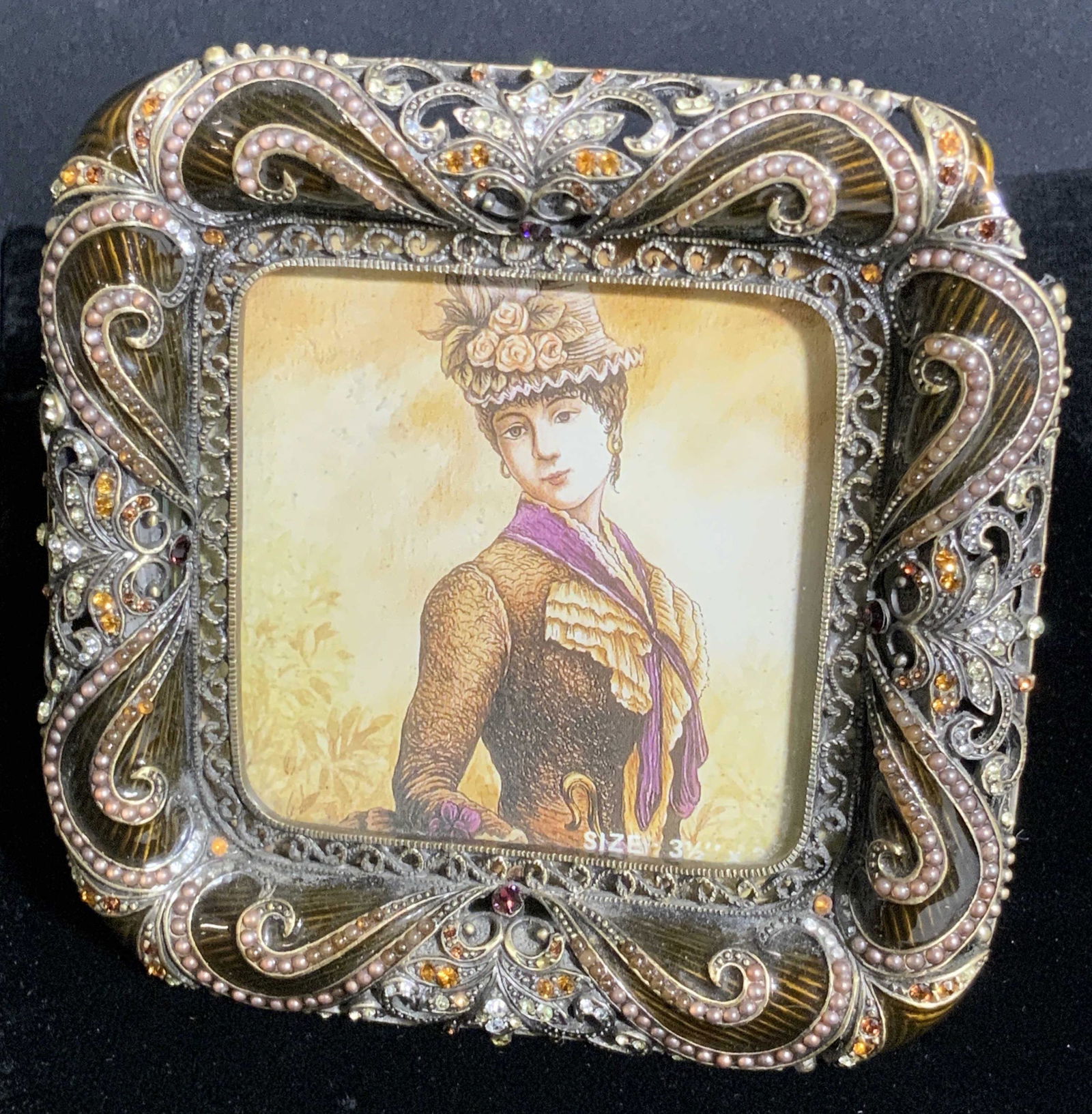 TIZO Bejeweled & Enameled Picture Frame (1 of 9)