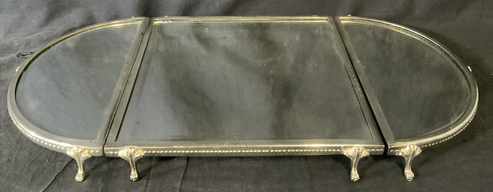TWOS COMPANY Mirrored Plateau Tray, India (1 of 6)