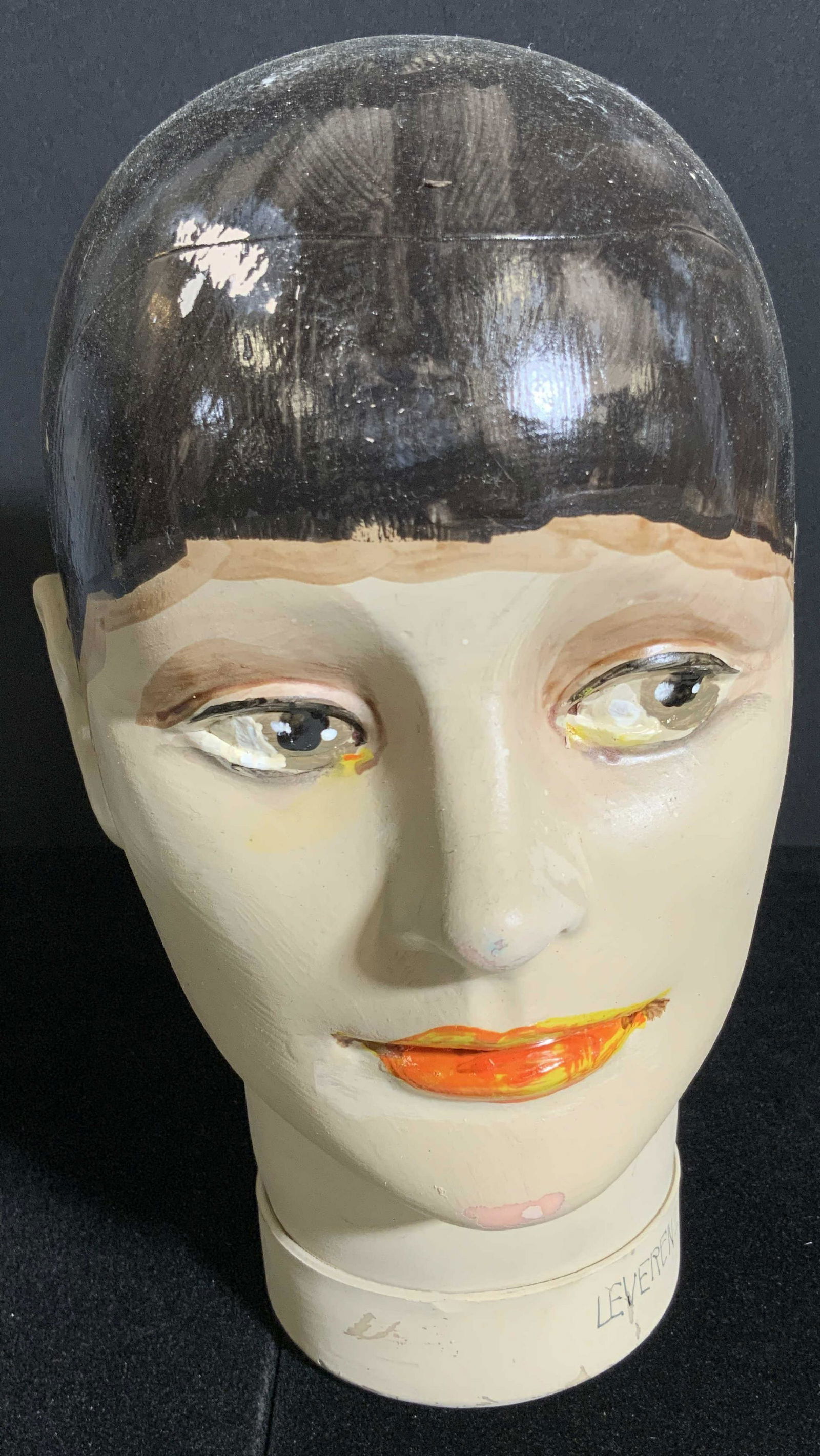 LEVERENZ Signed Hand Painted Mannequin Wig Stand (1 of 9)