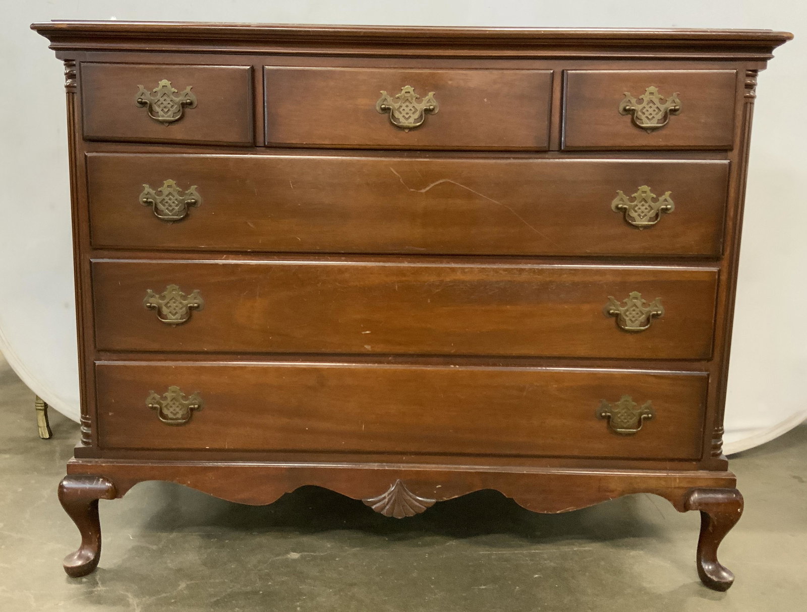 Vintage Queen Anne Style Chest (1 of 8)