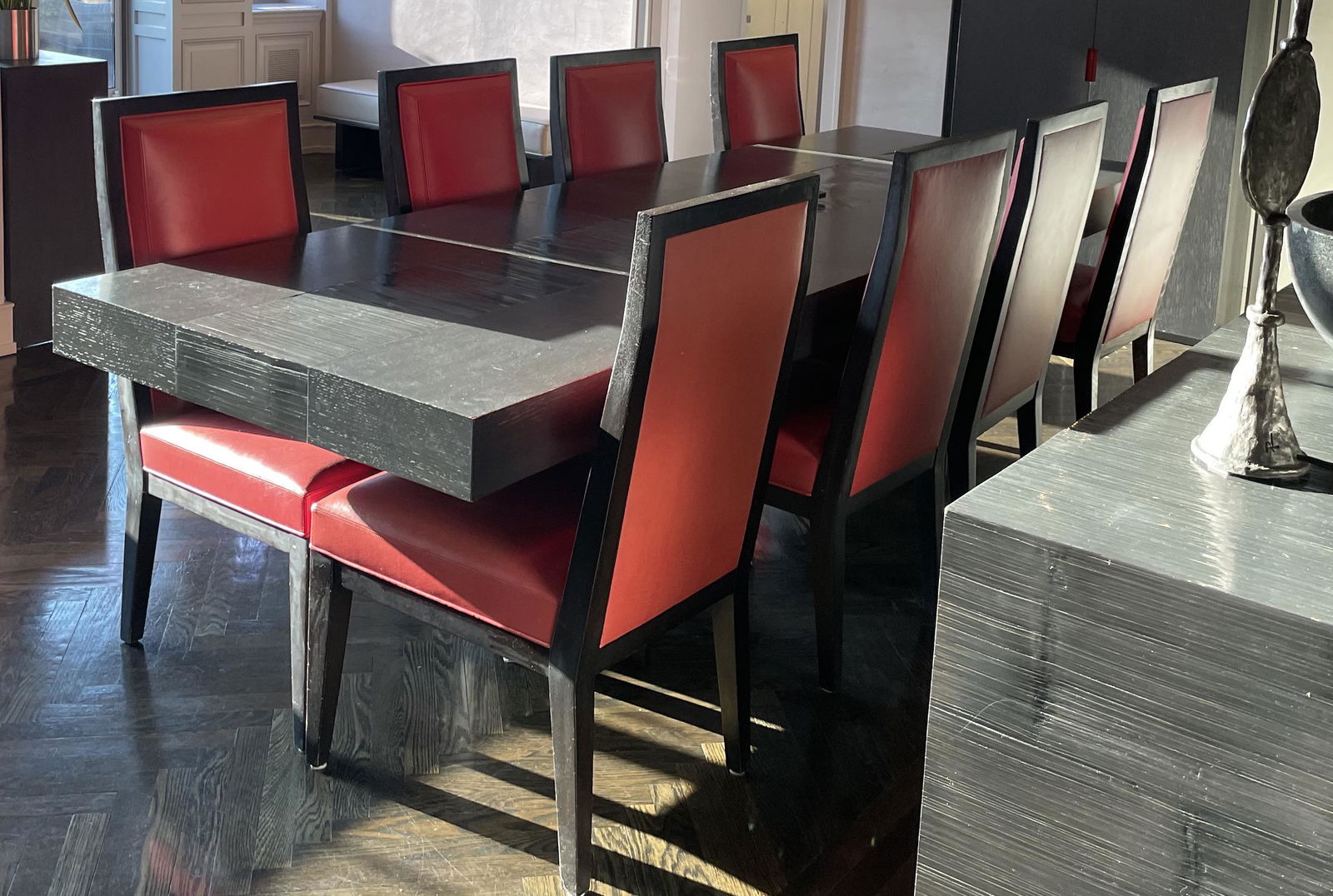 Custom Bamboo Exotic Wood Dining Table (1 of 14)