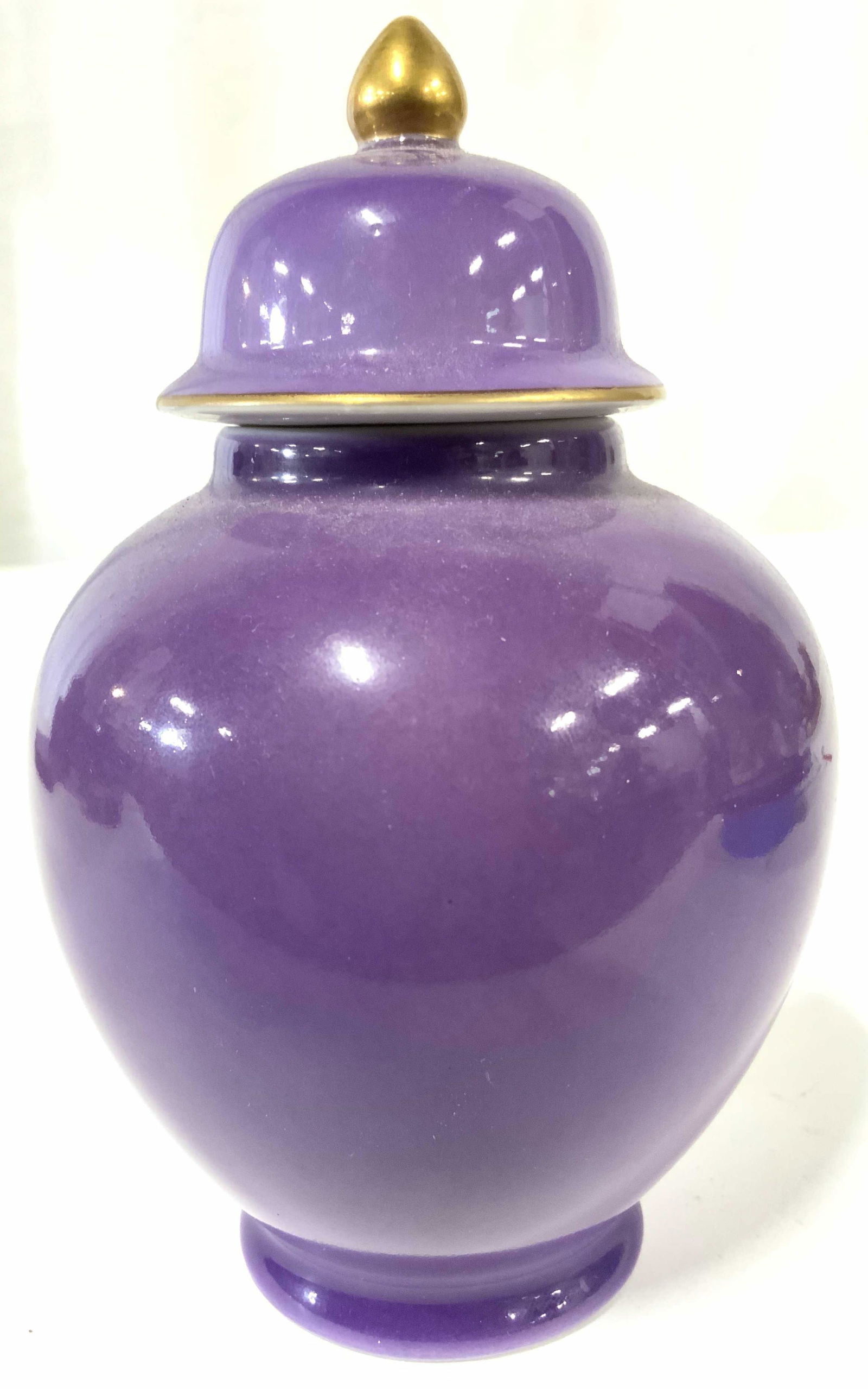 SIGMA LIMELIGHT LAVENDER Porcelain Ginger Jar Urn (1 of 8)