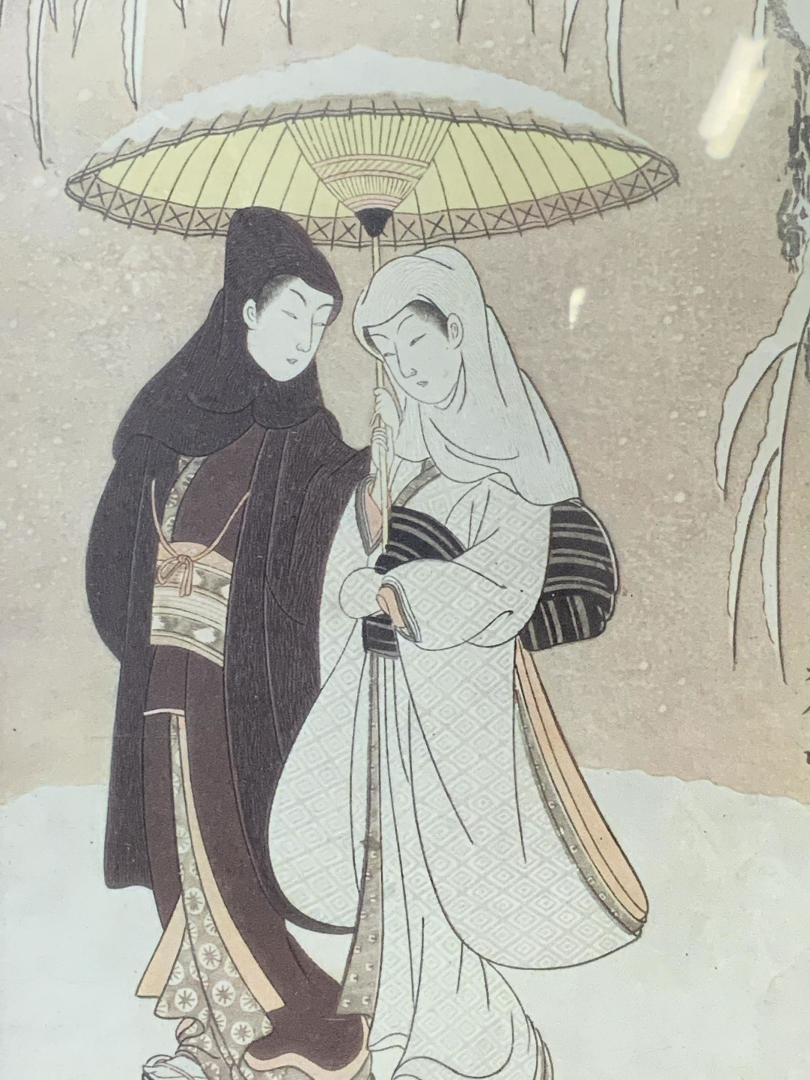 Offset Lithograph of Japanese Ukiyo-e (1 of 8)