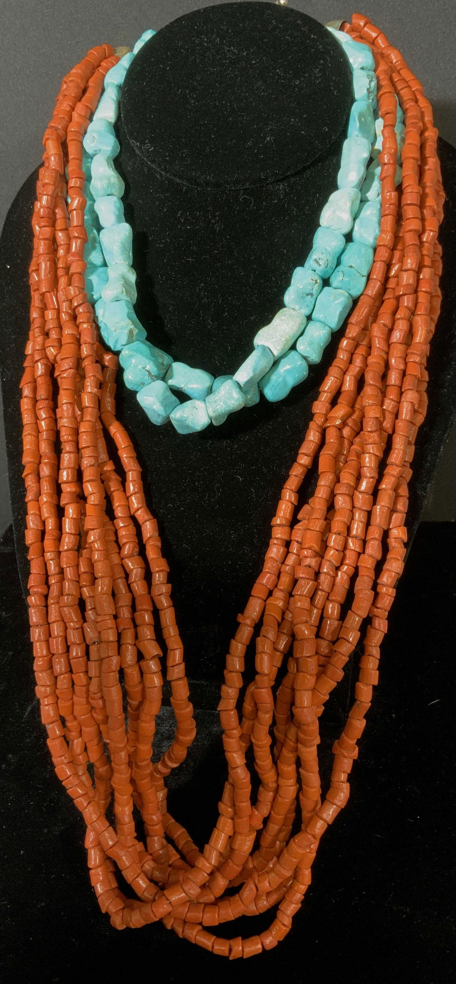 Lot Beaded Necklaces, Rings, Access (1 of 8)