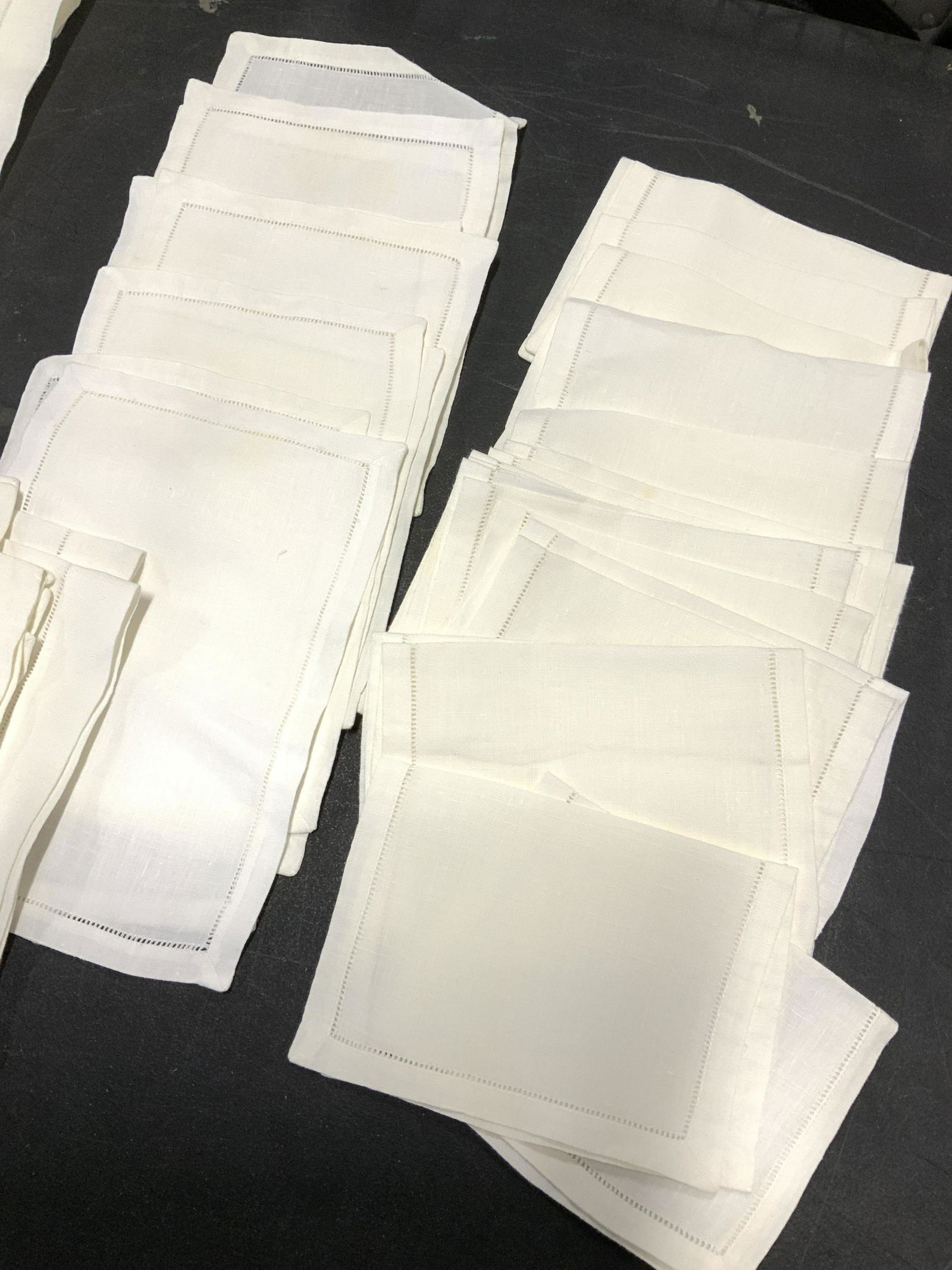 Lot White Cocktail Linen Table Napery (1 of 5)