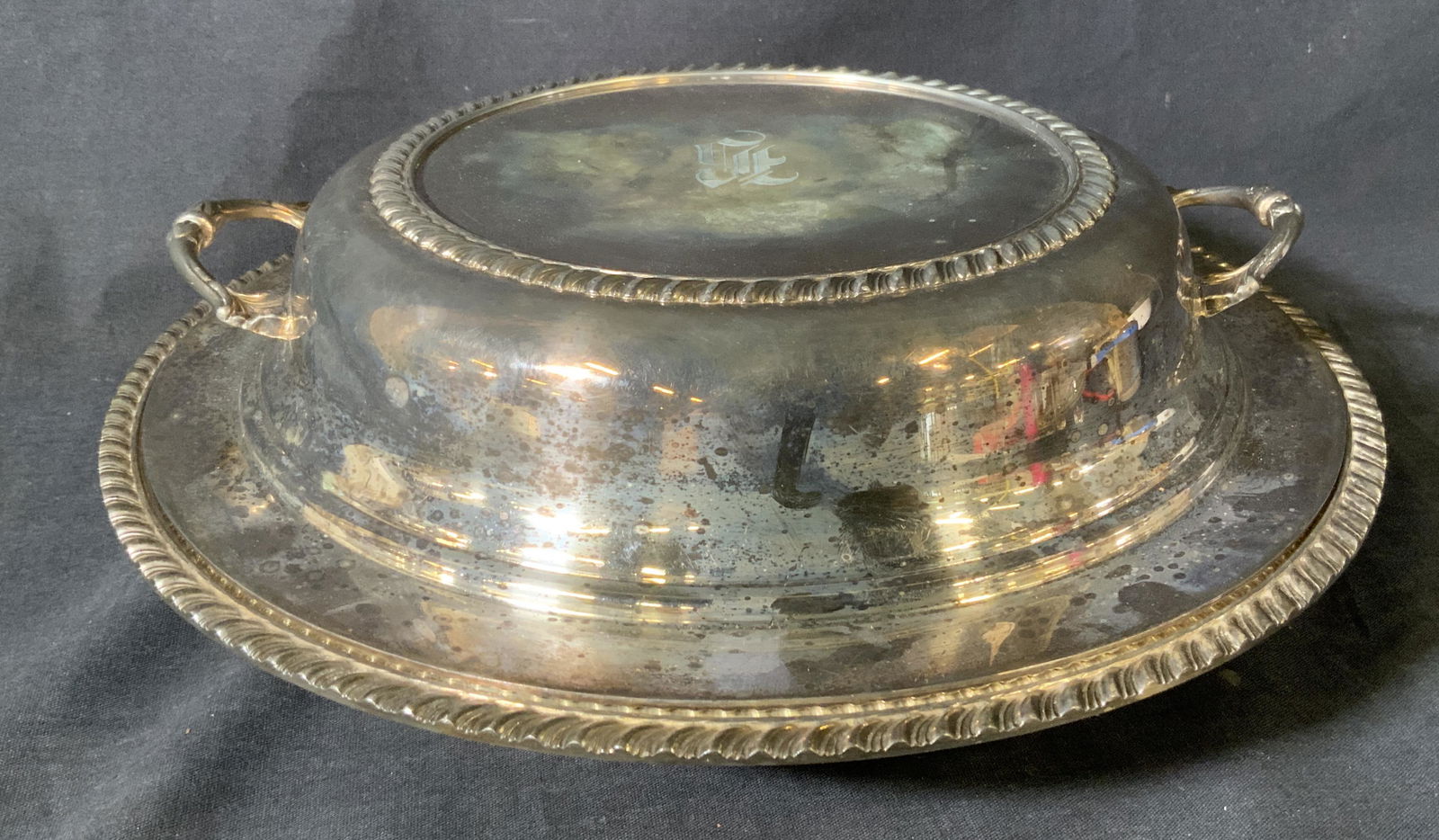 Vintage Silver Plated Divided Serving Dish (1 of 6)