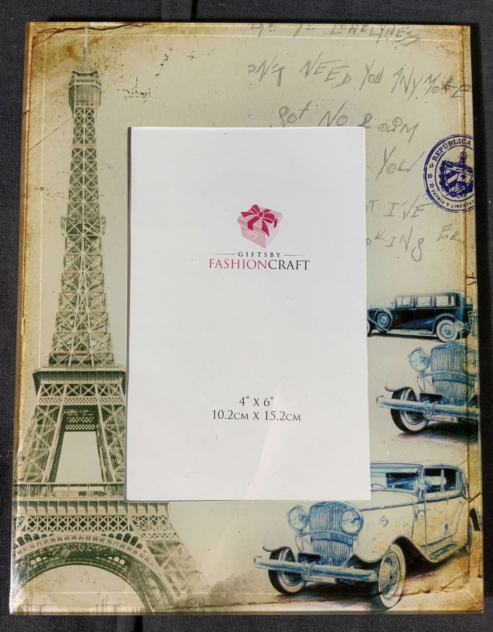 Lot 4 FASHION CRAFT Glass Picture Frames (1 of 5)