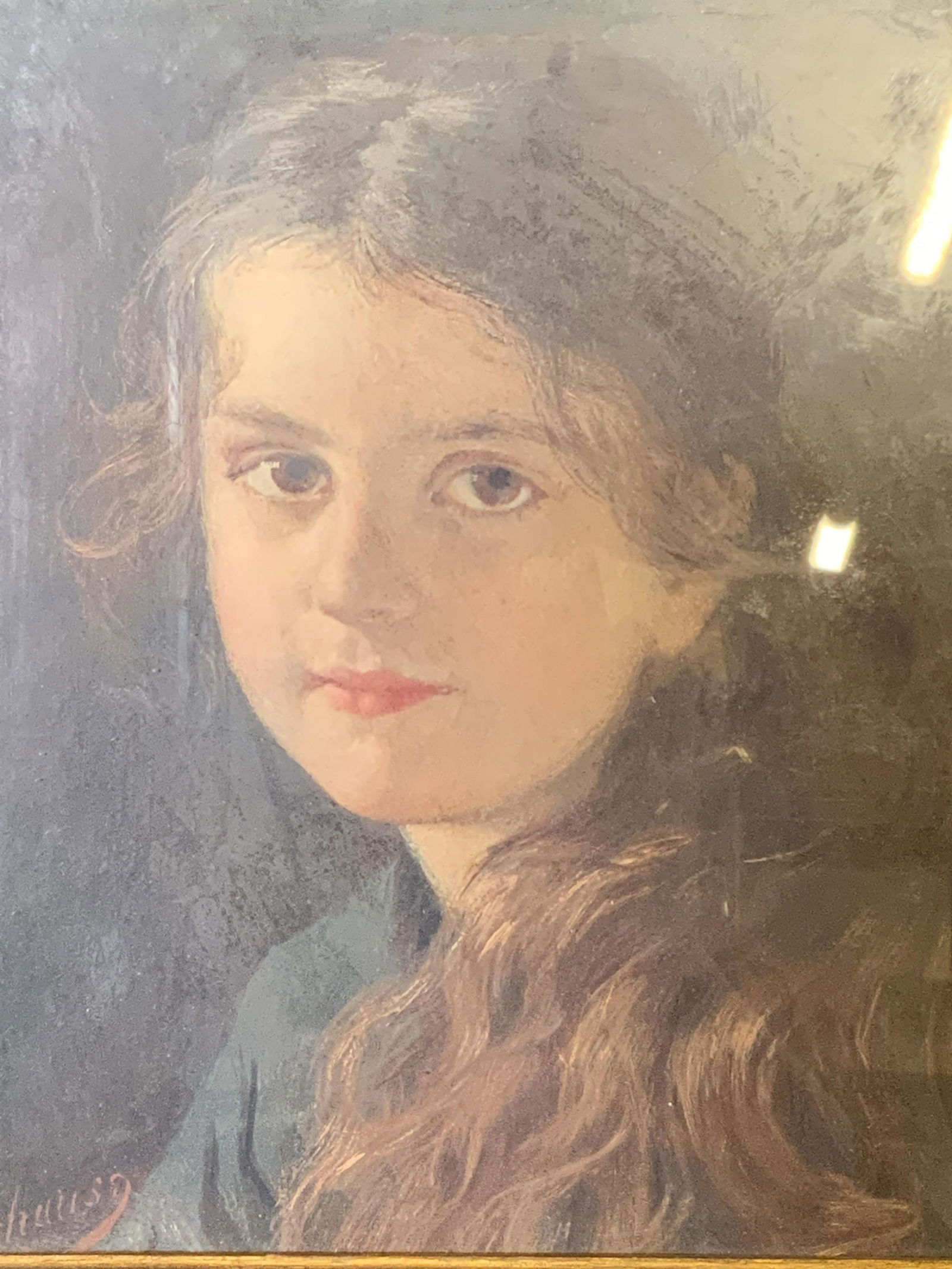 Signed Offset Lithograph Female Portraiture (1 of 7)