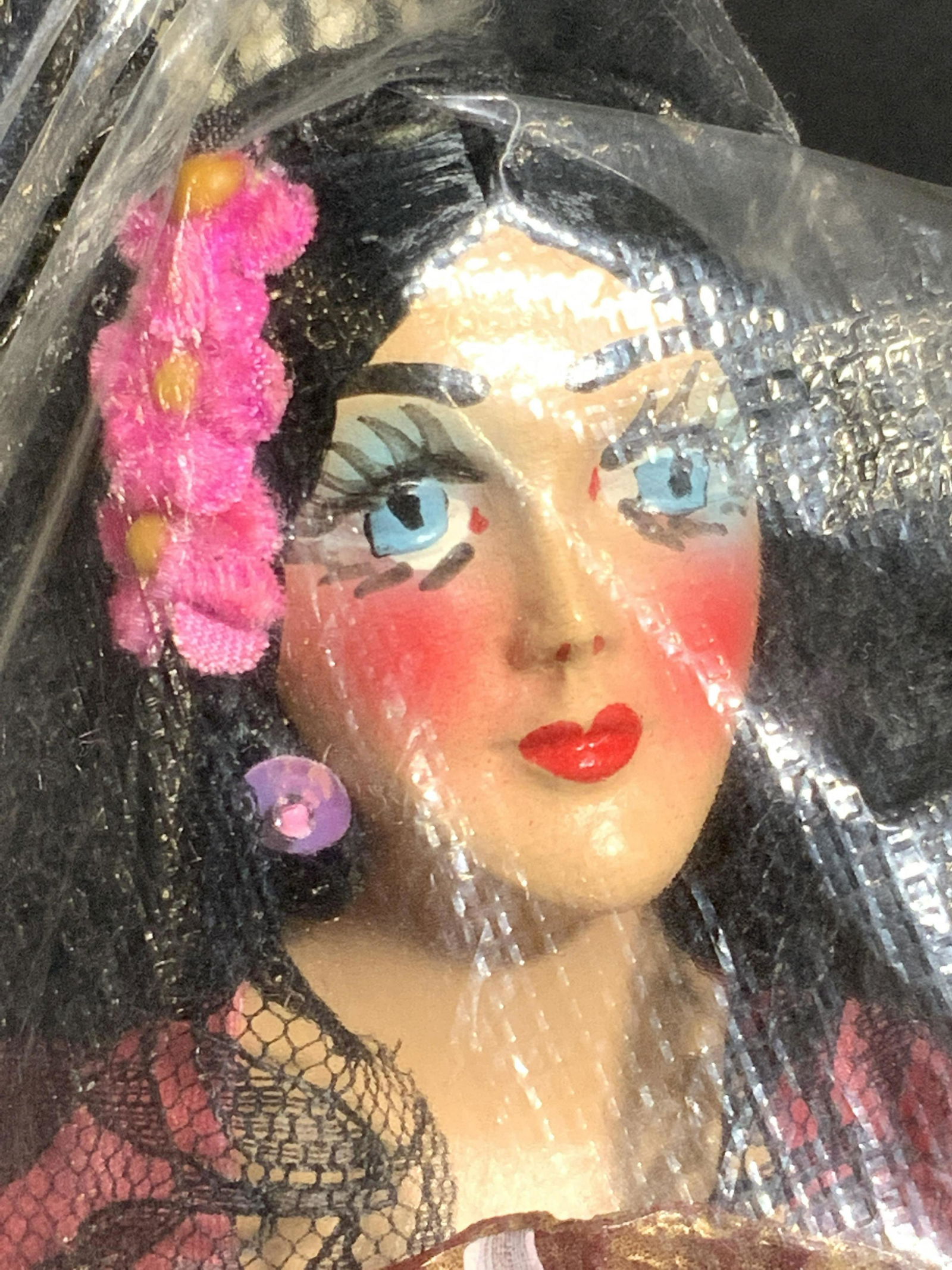 Lot 3 Collectible Vintage Composite Dolls (1 of 10)