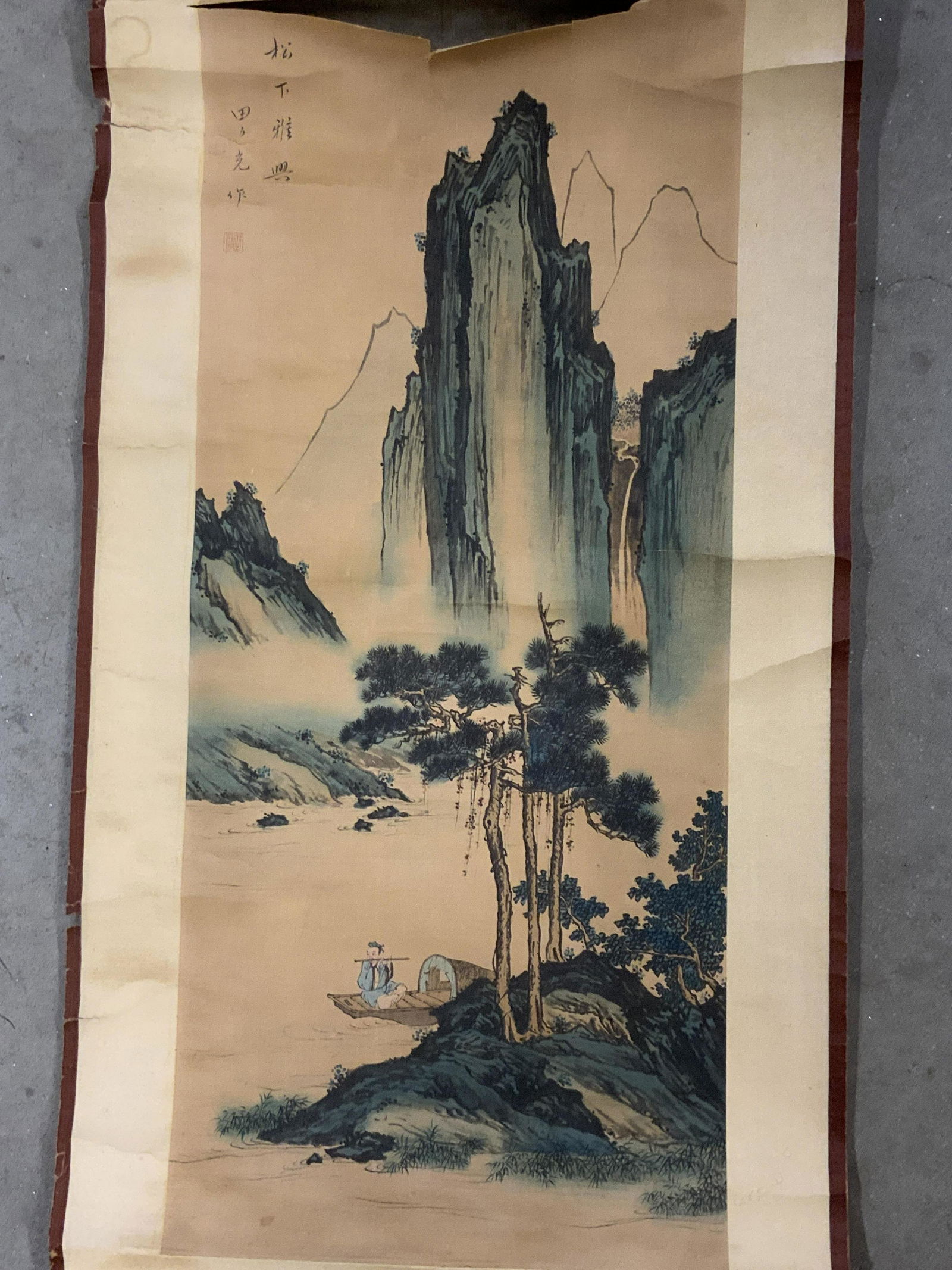 Japanese Wall Scroll Artwork (1 of 7)