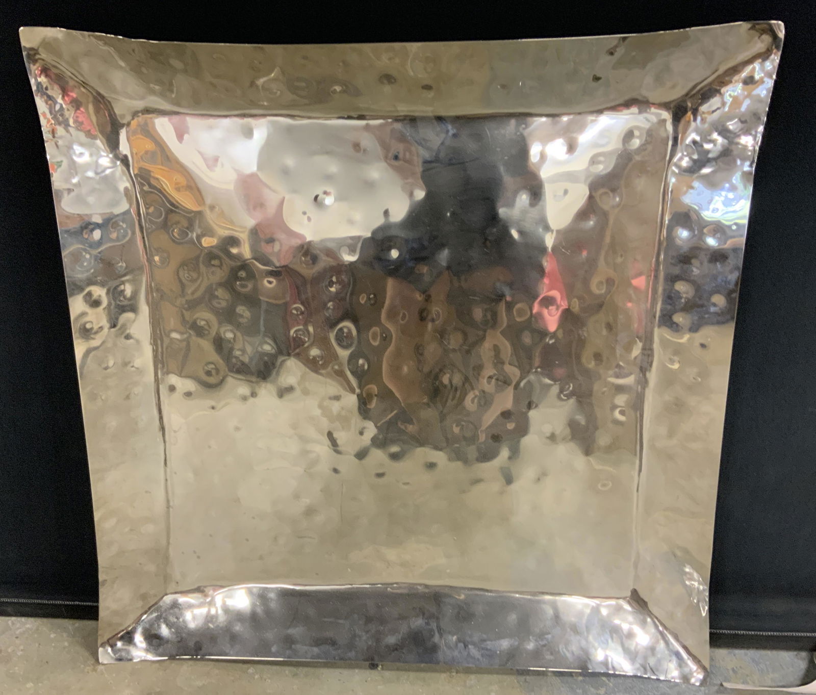 Large Decorative Metal Tray (1 of 5)