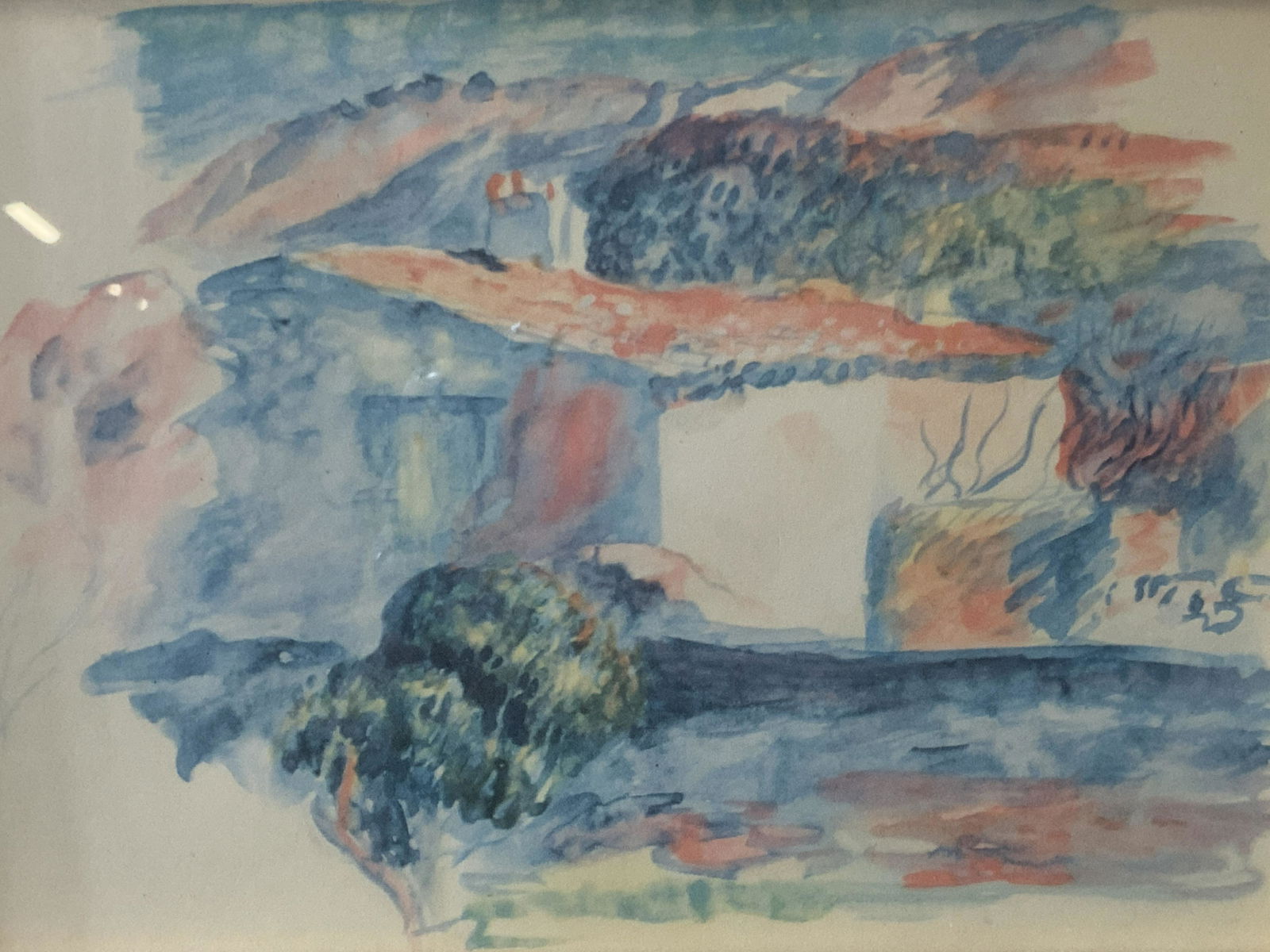 Offset Lithograph AFTER Paul Cézanne Work (1 of 7)