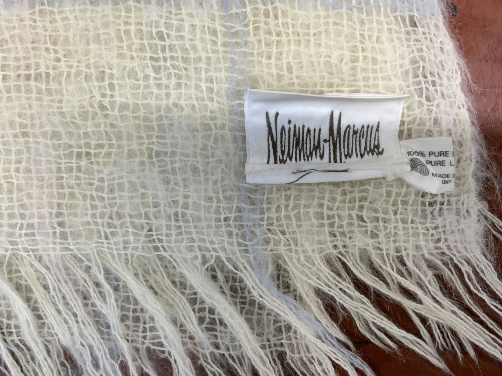Neiman Marcus Designer Wool Throw, Scotland (1 of 7)