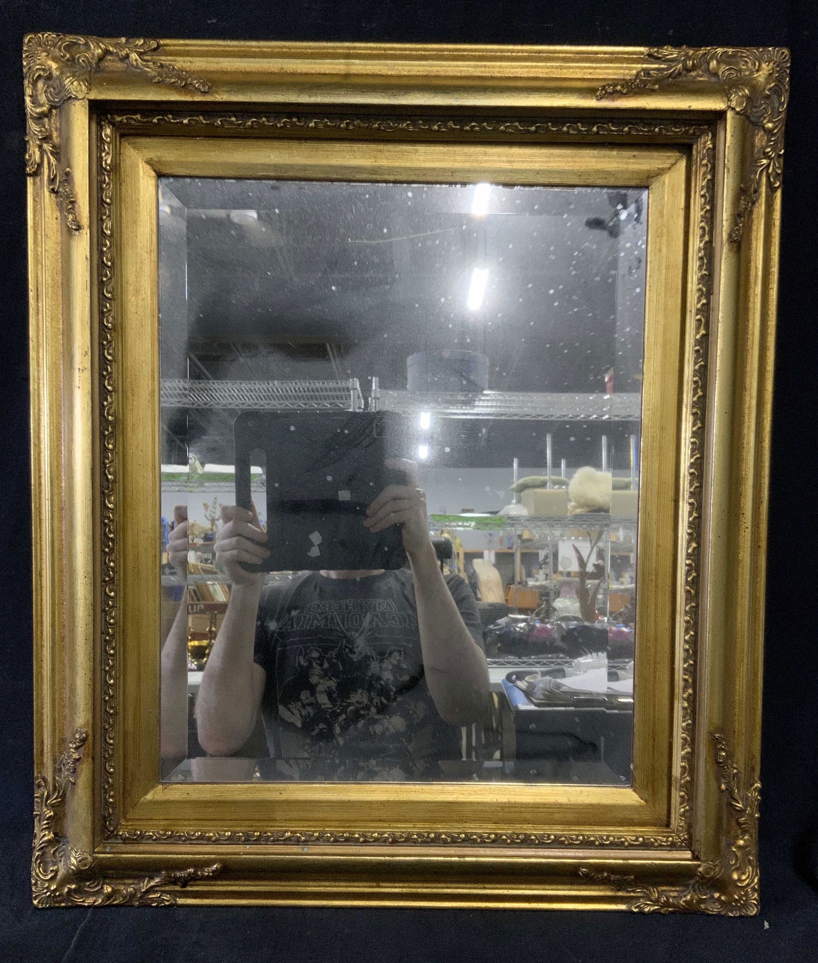 Vintage Gilt Frame Mirror (1 of 7)