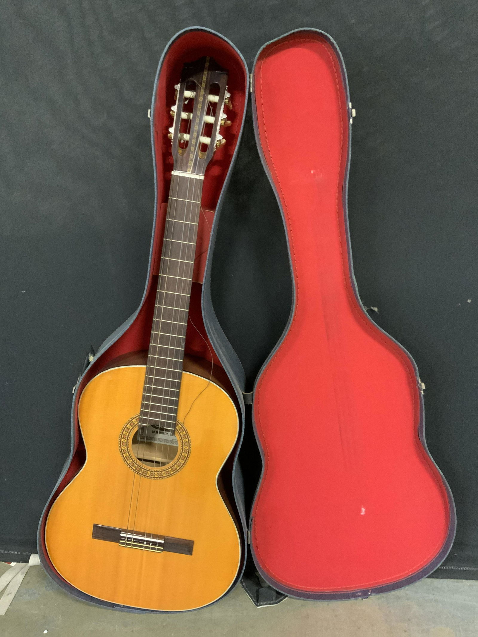 Vintage Acoustic M.HOHNER INC Guitar (1 of 9)