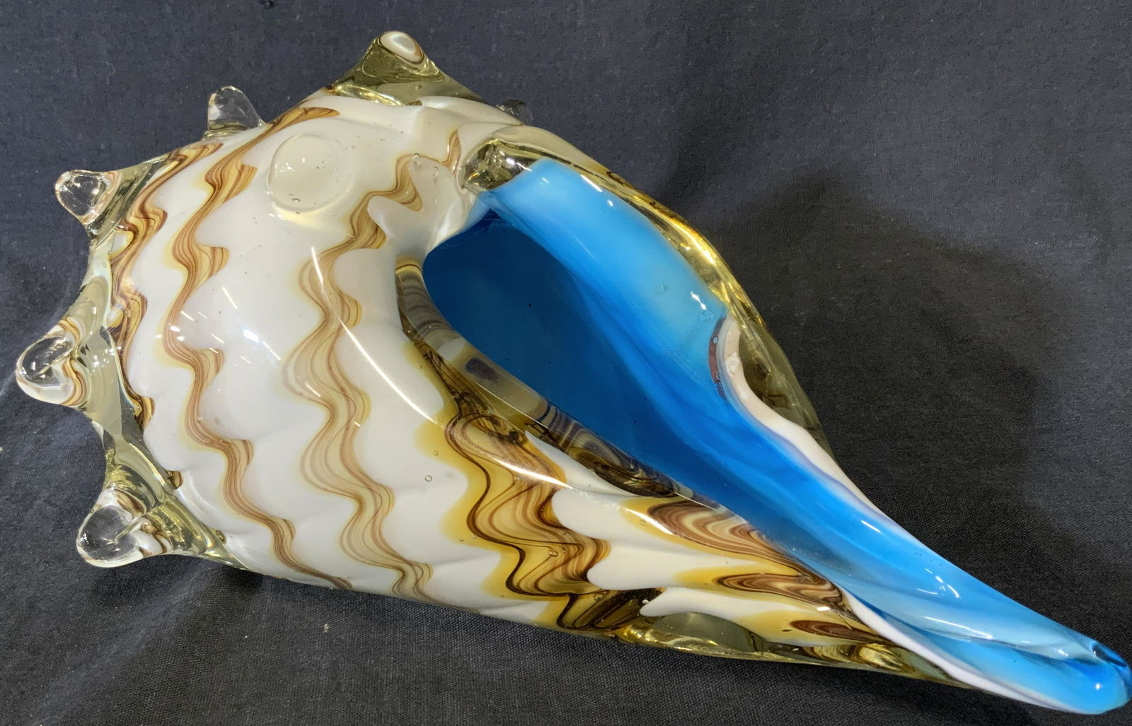 Italian Art Glass Conch Shell (1 of 10)