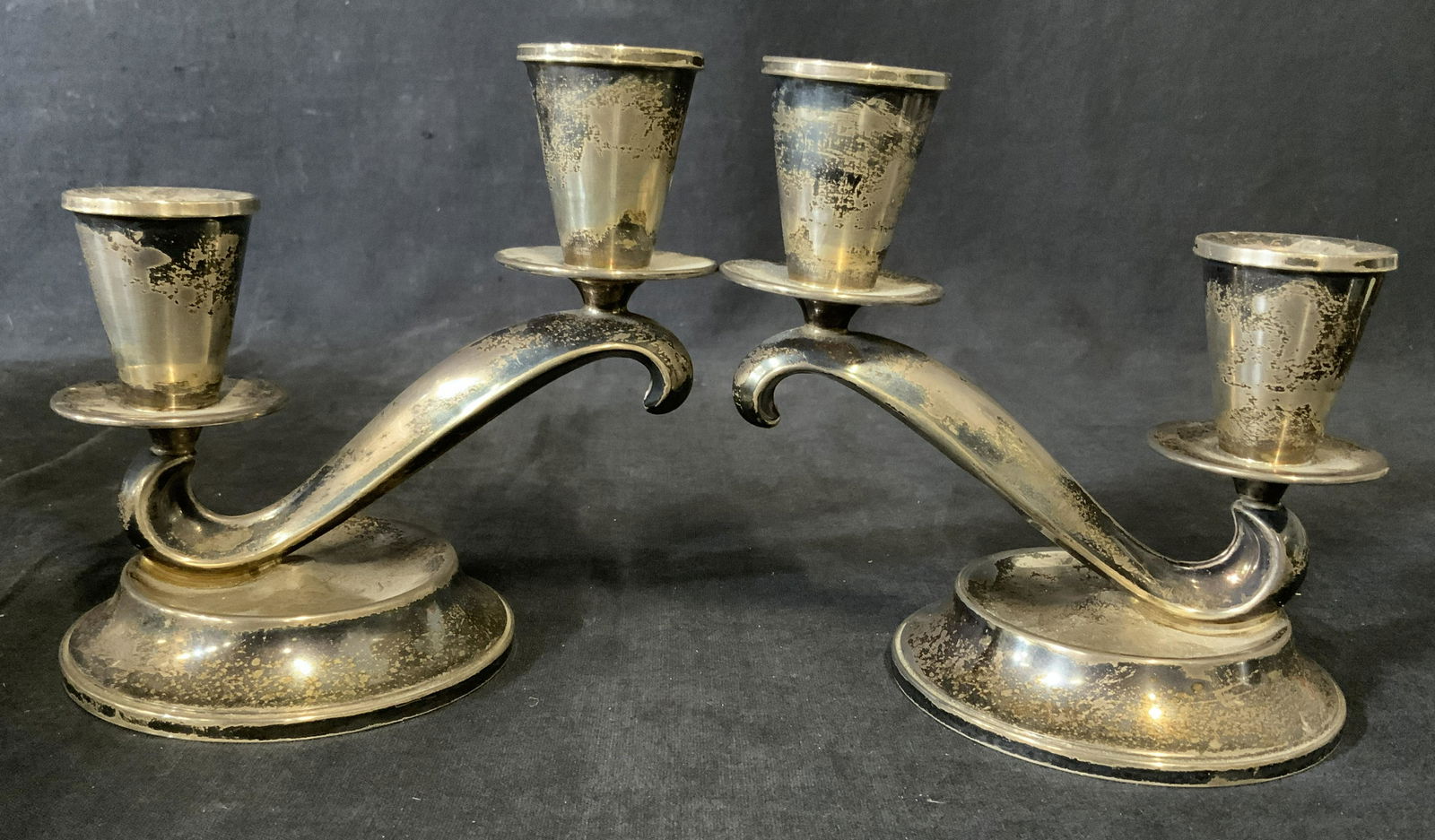 Fisher sterling deals weighted candlesticks