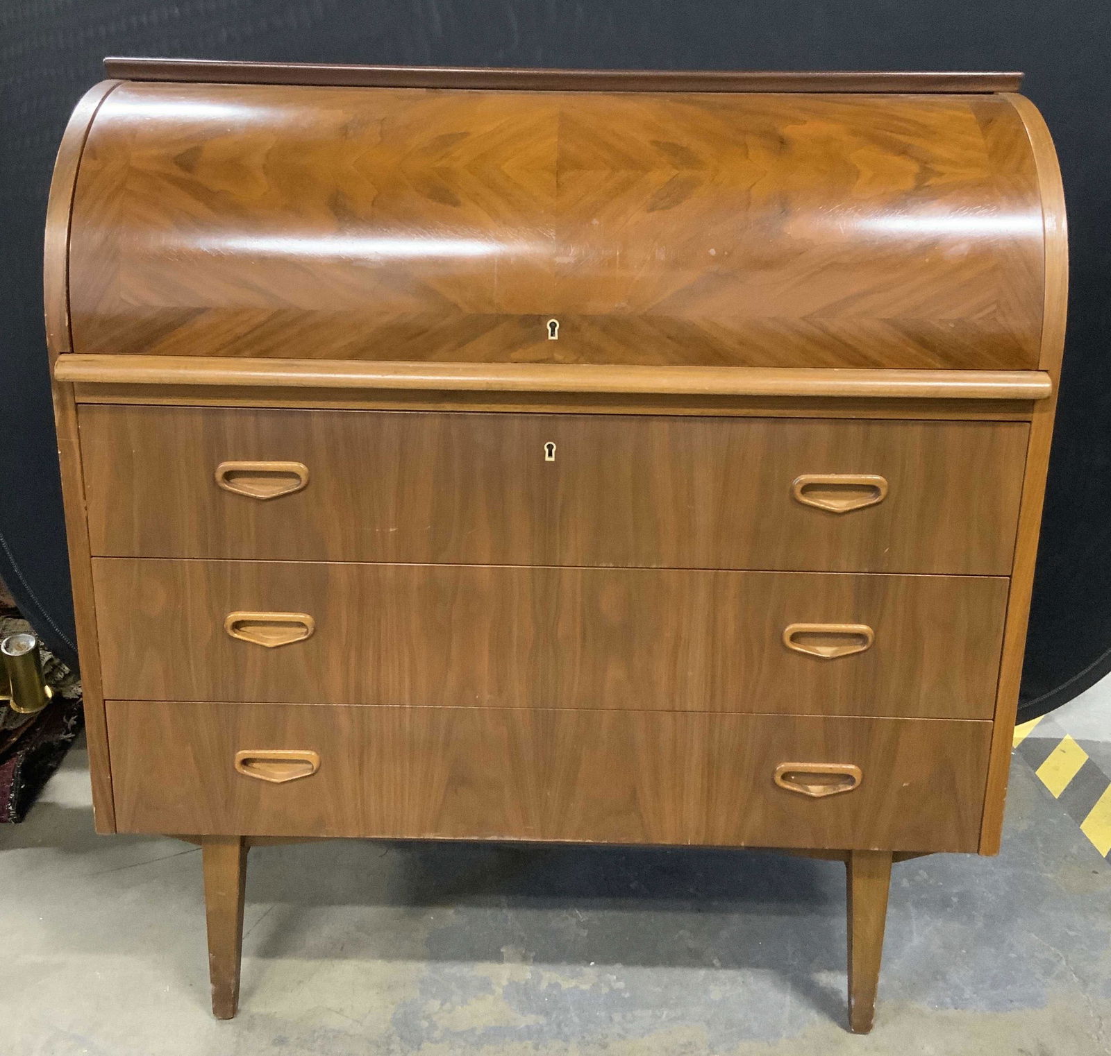 Vintage MCM Danish Roll Top Desk (1 of 15)