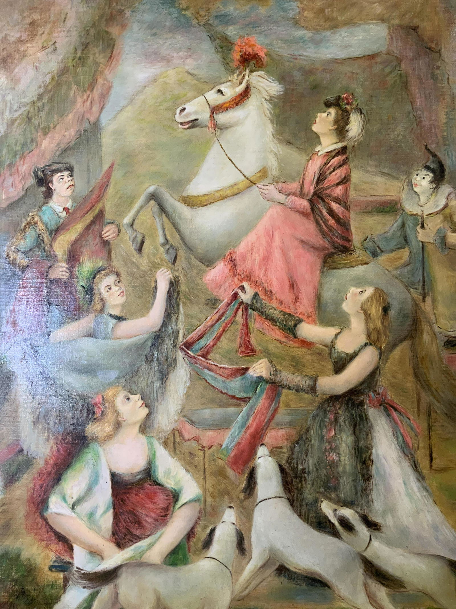 PEGGY DODDS Signed Oil on Canvas (1 of 9)