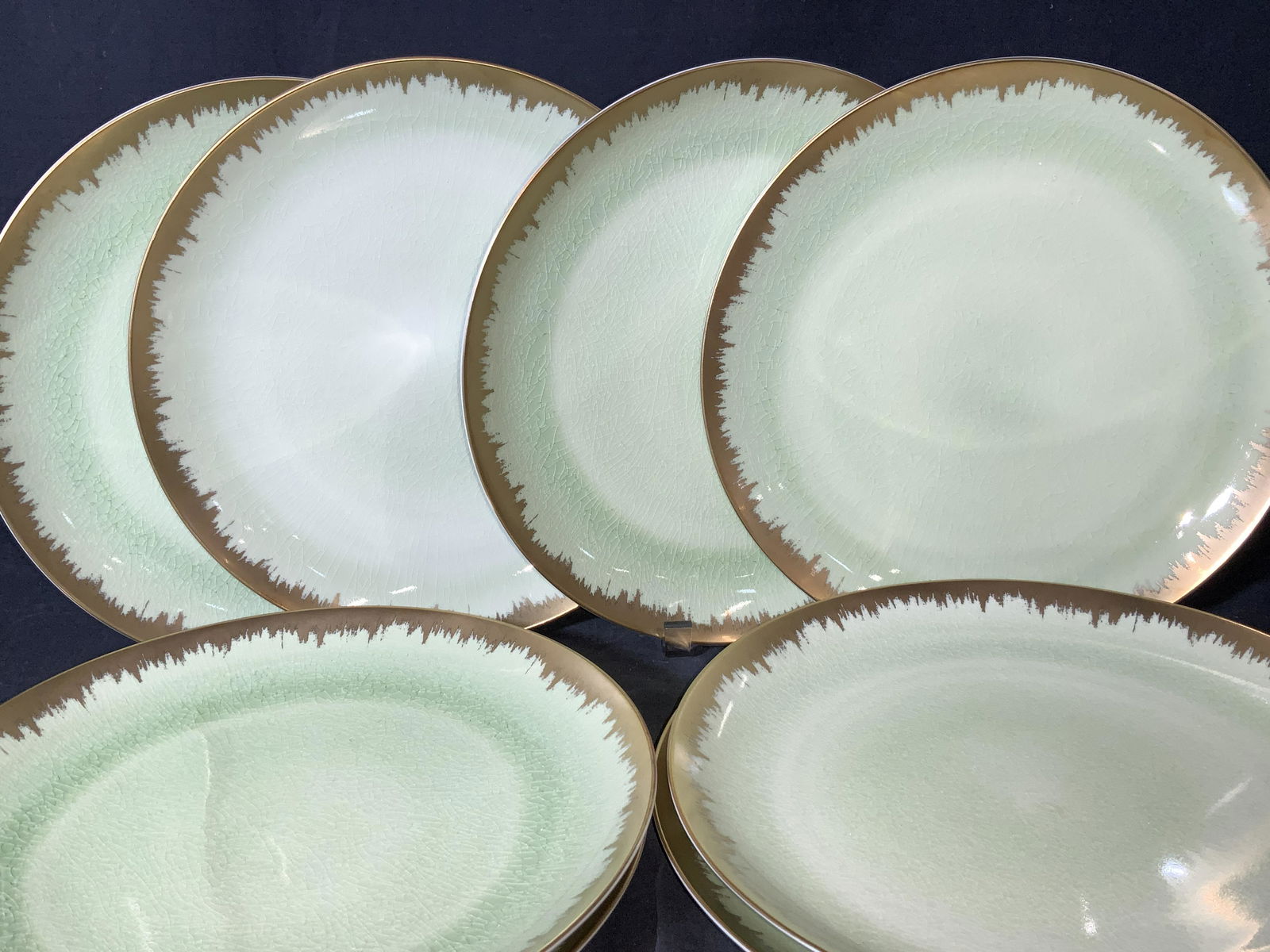 Kim SEYBERT Shakti Hnd Crafted Porcelain Plates, 8 (1 of 8)