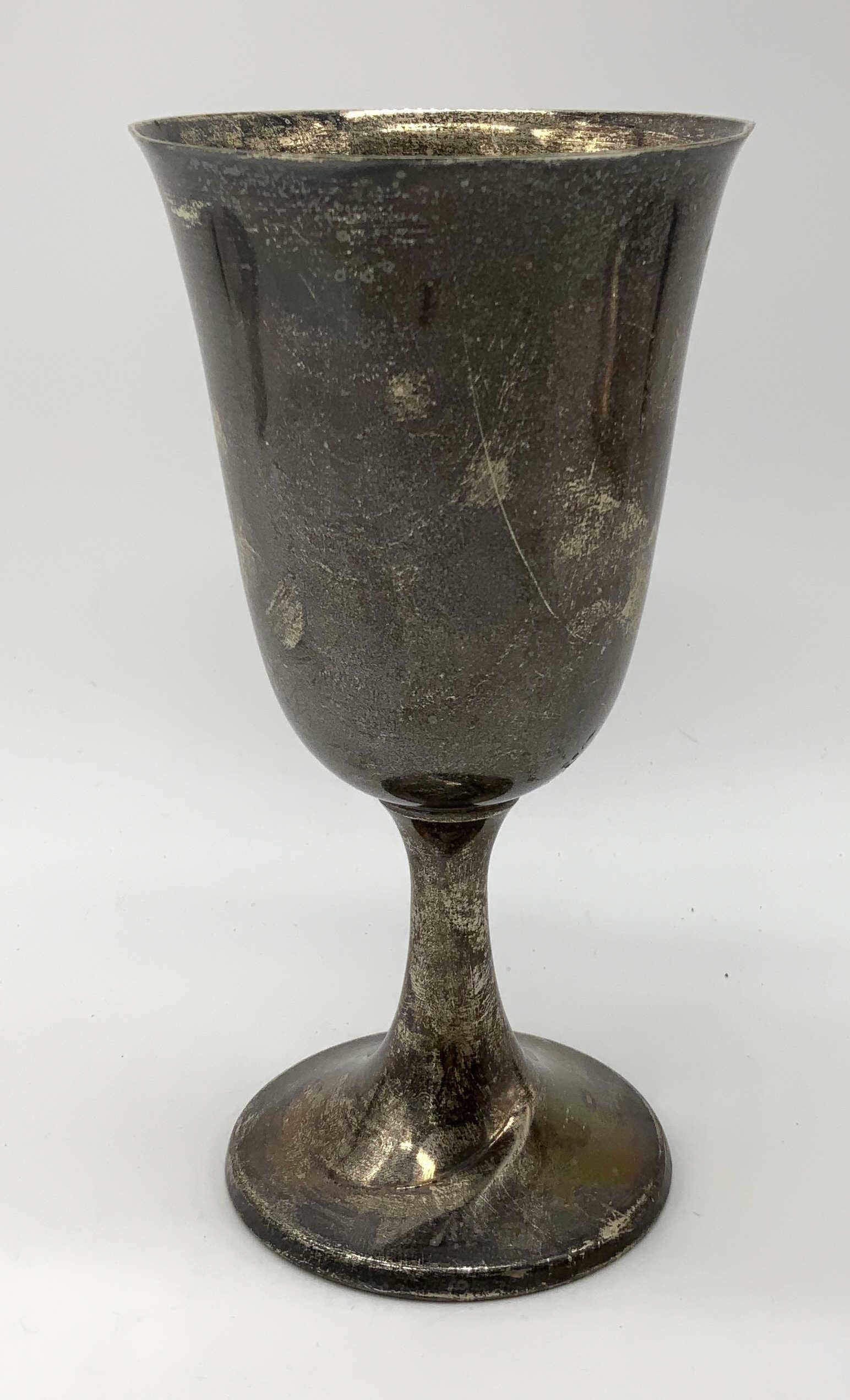 Vintage REVERE SILVER CO Sterling Silver Goblet (1 of 8)