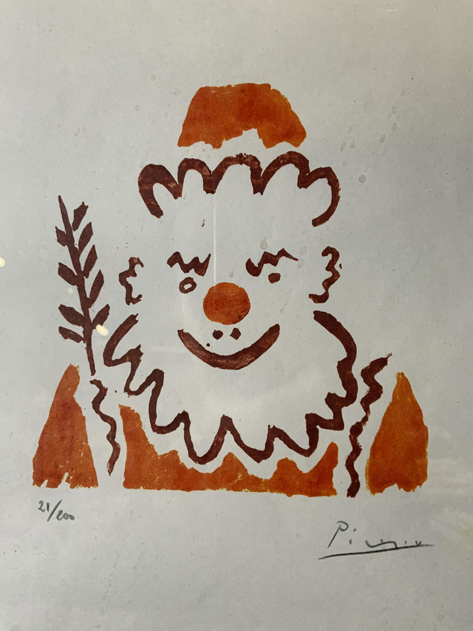 Signed Lithograph Attributed to PICASSO (1 of 11)