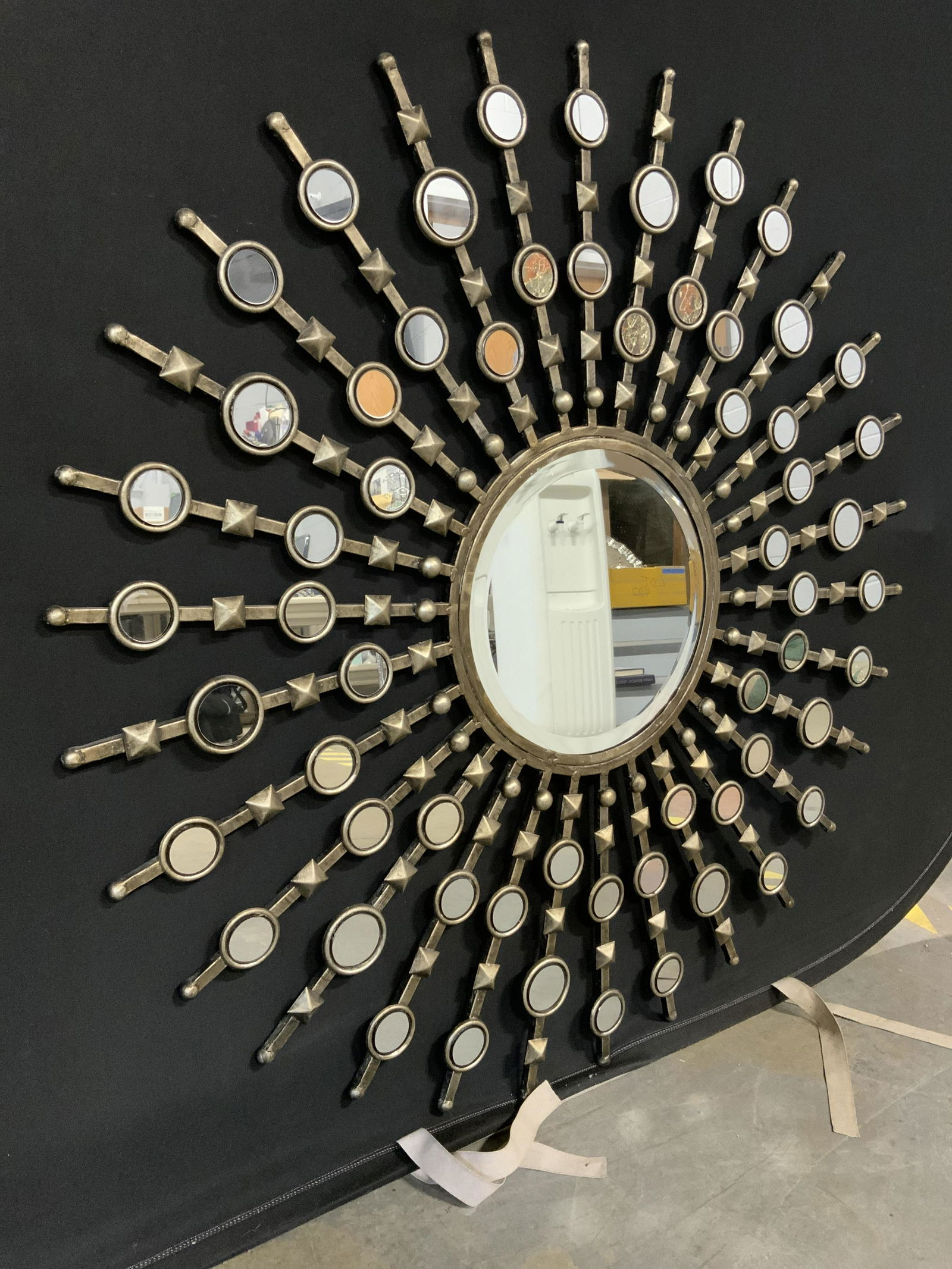 UTTERMOST Beveled Sunburst Wall Mirror (1 of 9)