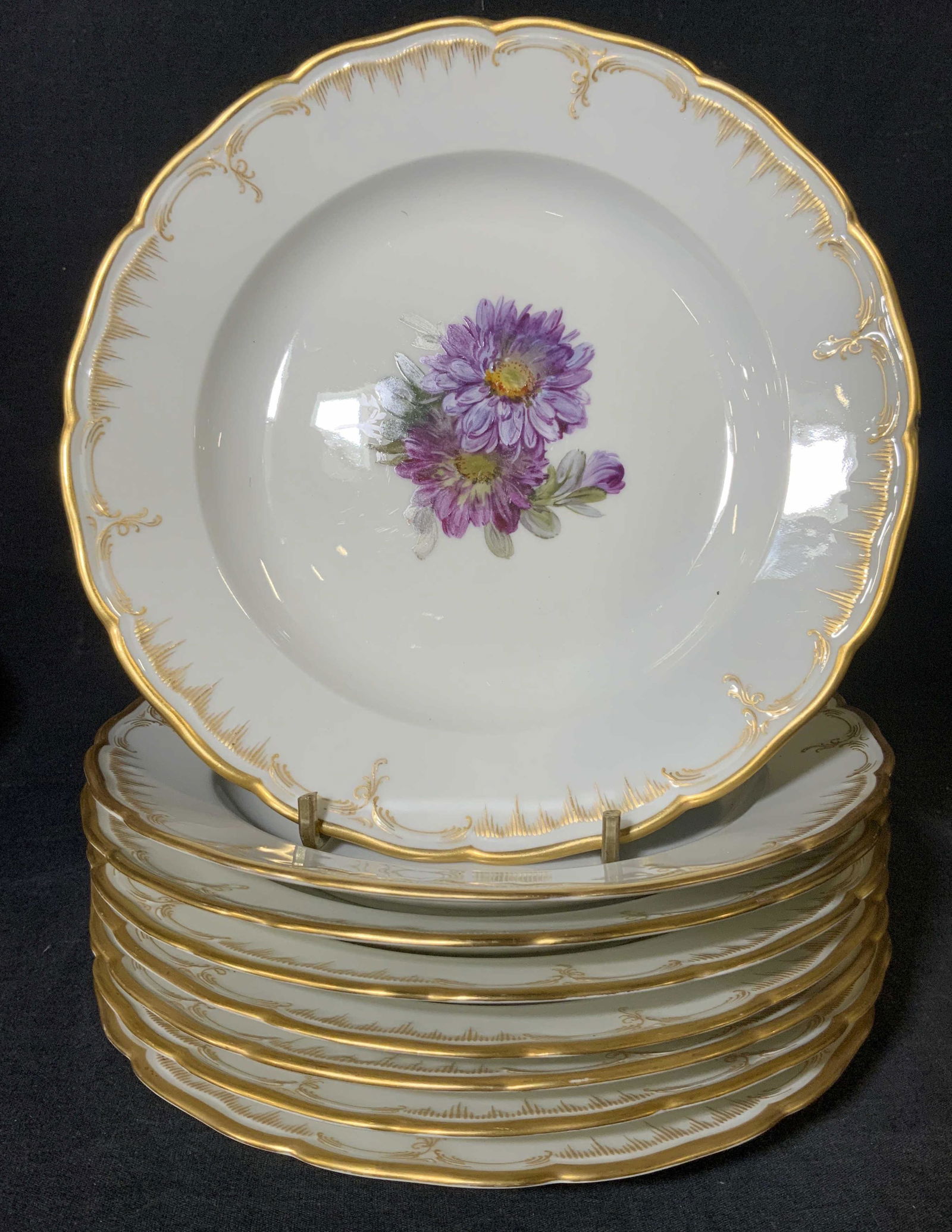 Set 8 Vintage KPM Porcelain Dishes (1 of 9)