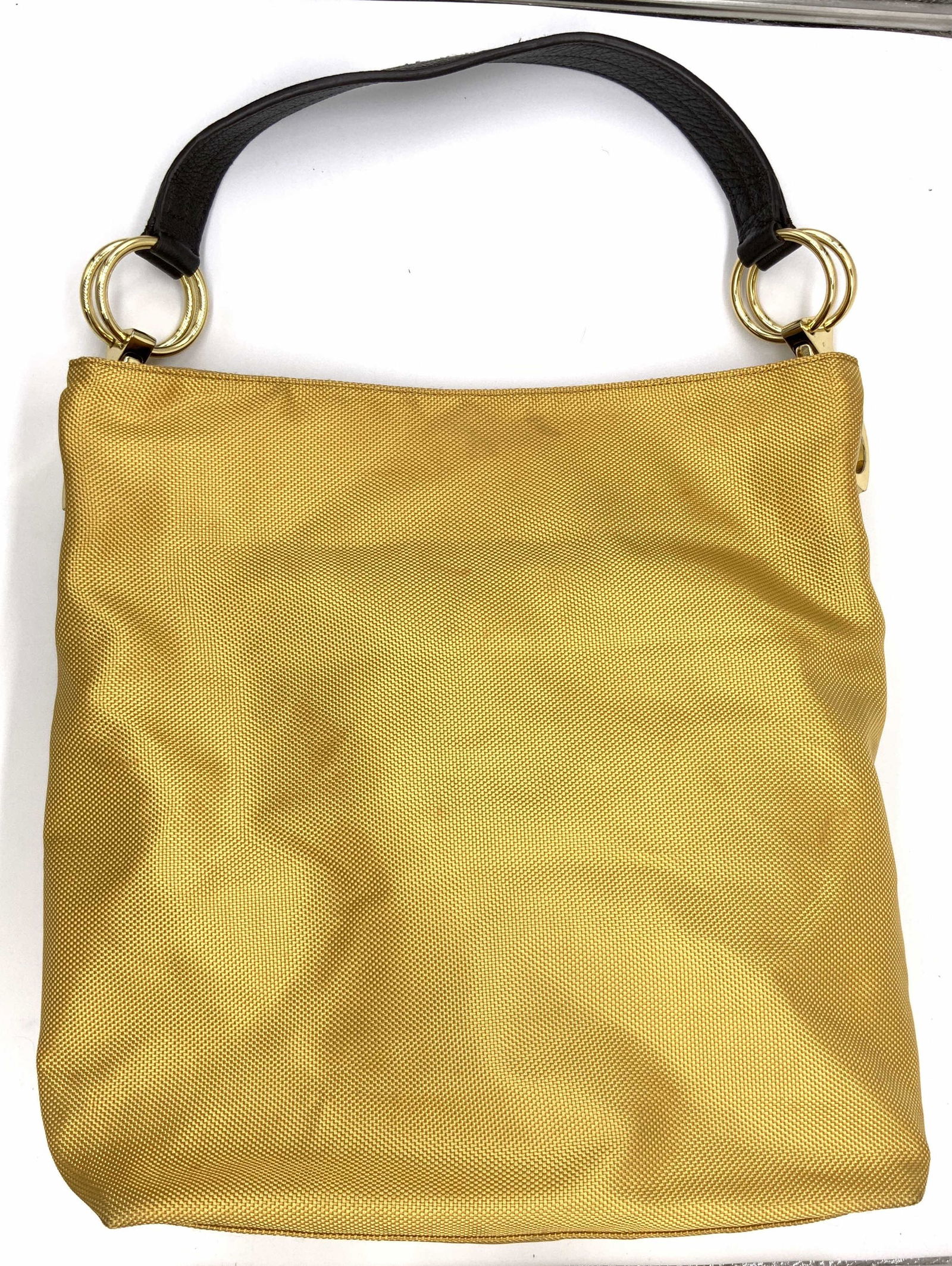 JPK PARIS Yellow Nylon Shoulder Bag (1 of 9)
