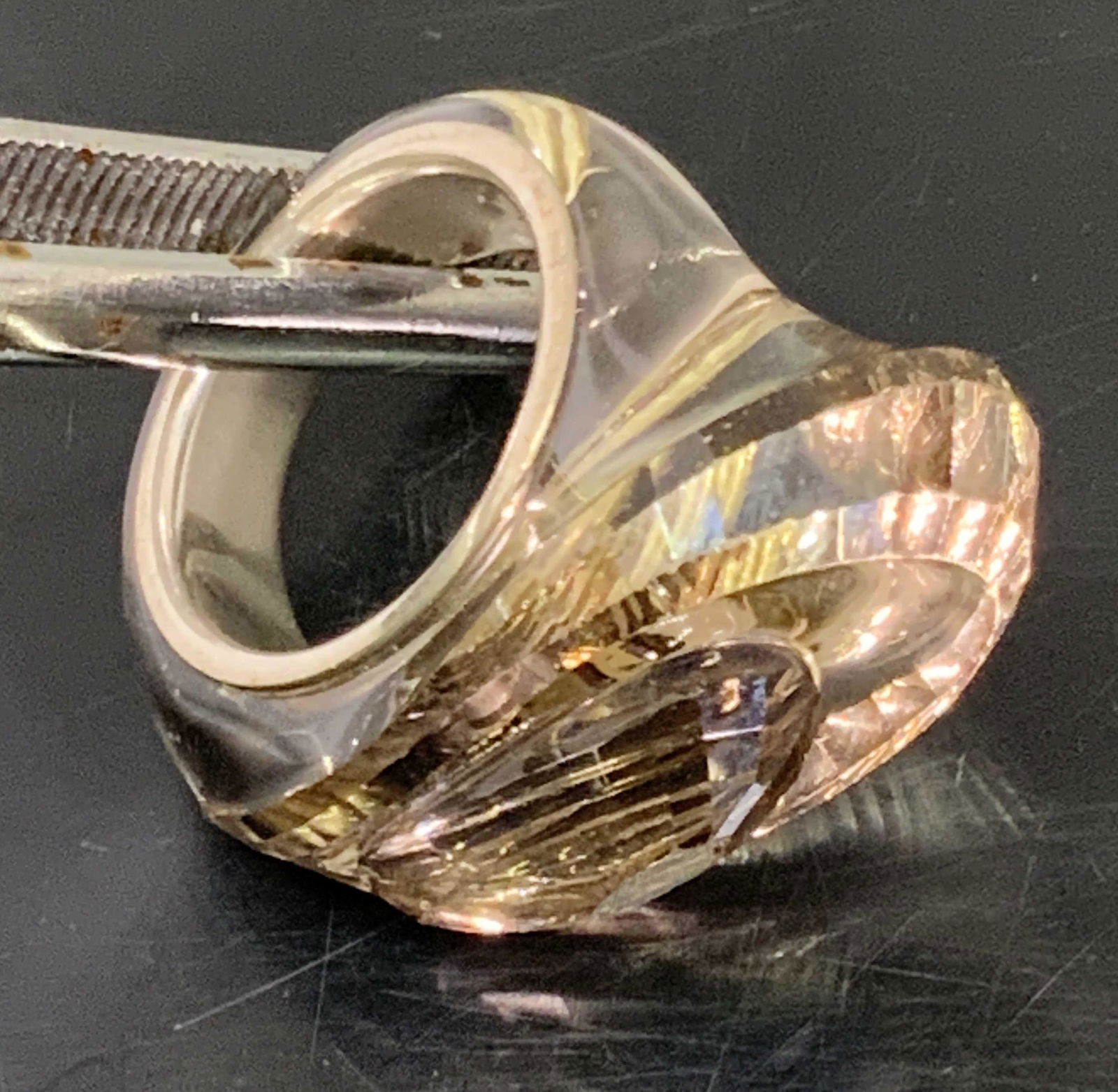 SWAROVSKI Trademarked Crystal Statement Ring (1 of 15)