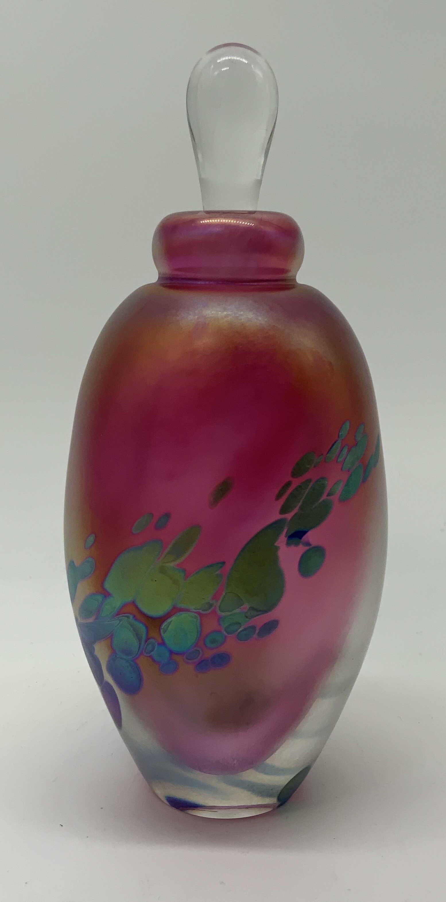 Vintage MAYTUM STUDIOS Art Glass Perfume Bottle (1 of 8)