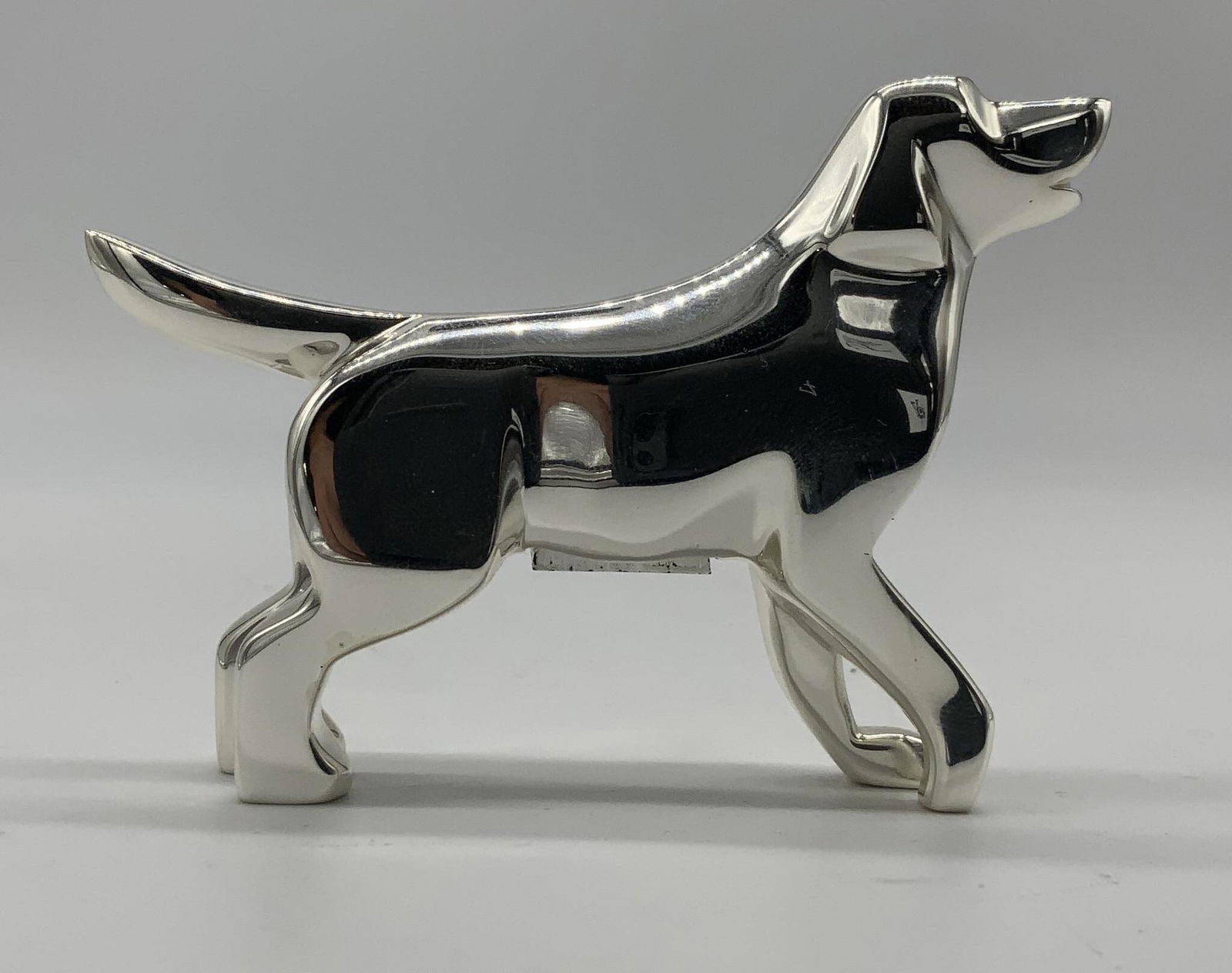 CHRISTOFLE Silver Plated Dog Figural (1 of 9)