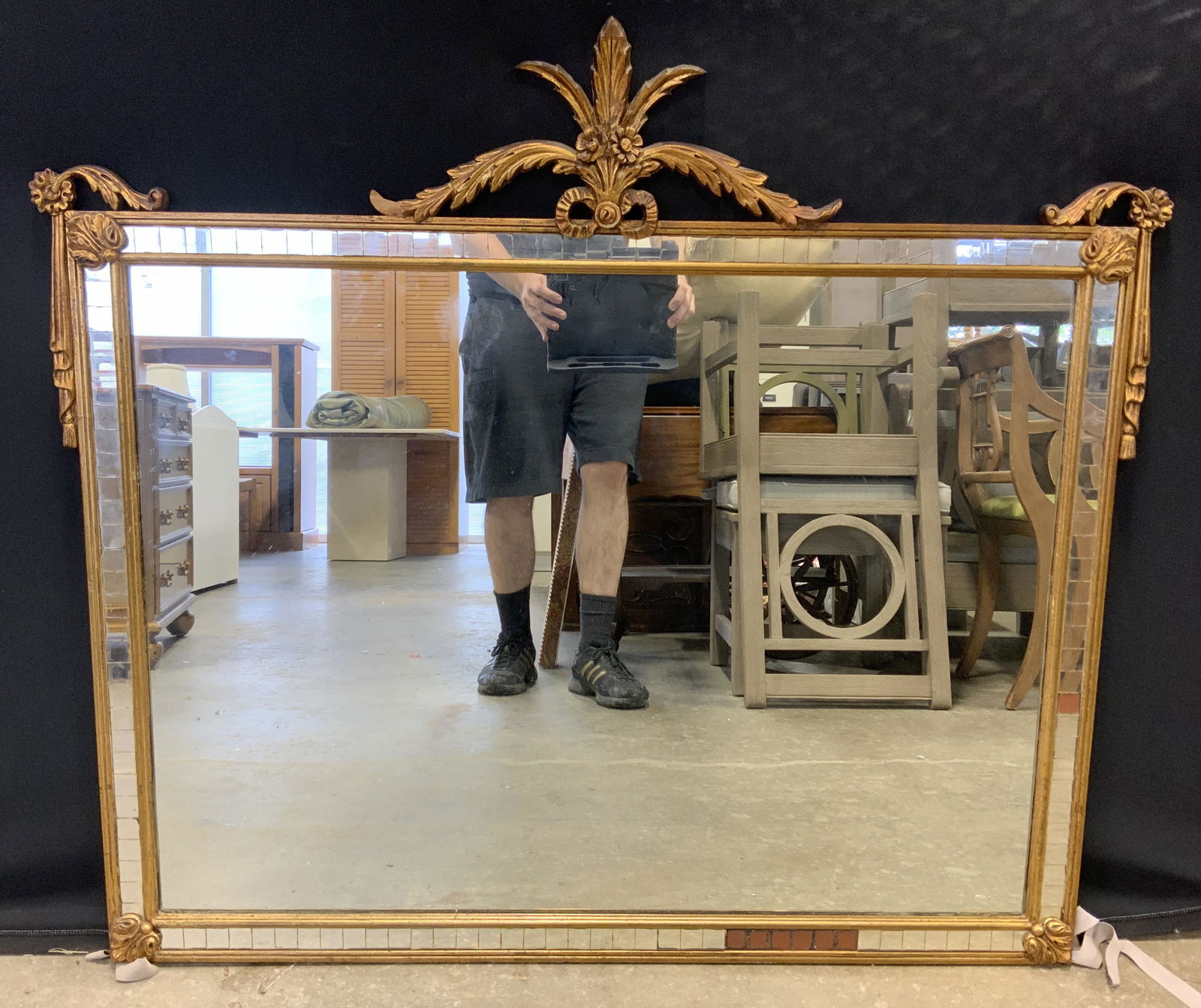 Vintage Gilt Framed Wall Mirror (1 of 10)