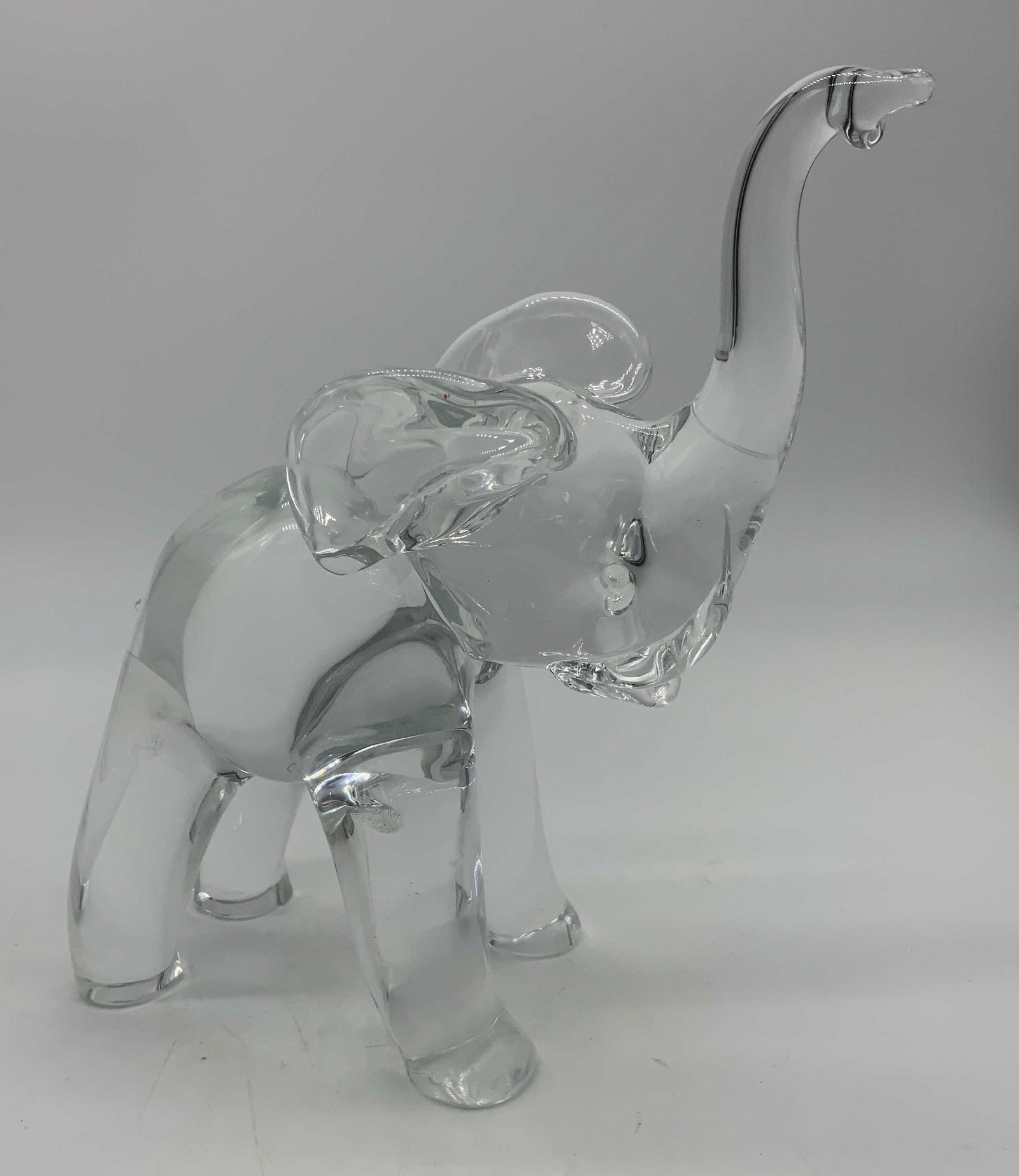 Minimalist Crystal Elephant Figural (1 of 8)