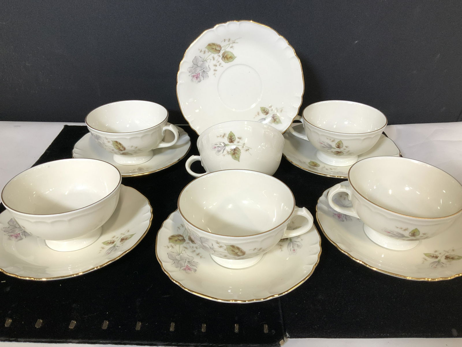 Richard GINORI porcelain Tea Set 12, Italy (1 of 9)