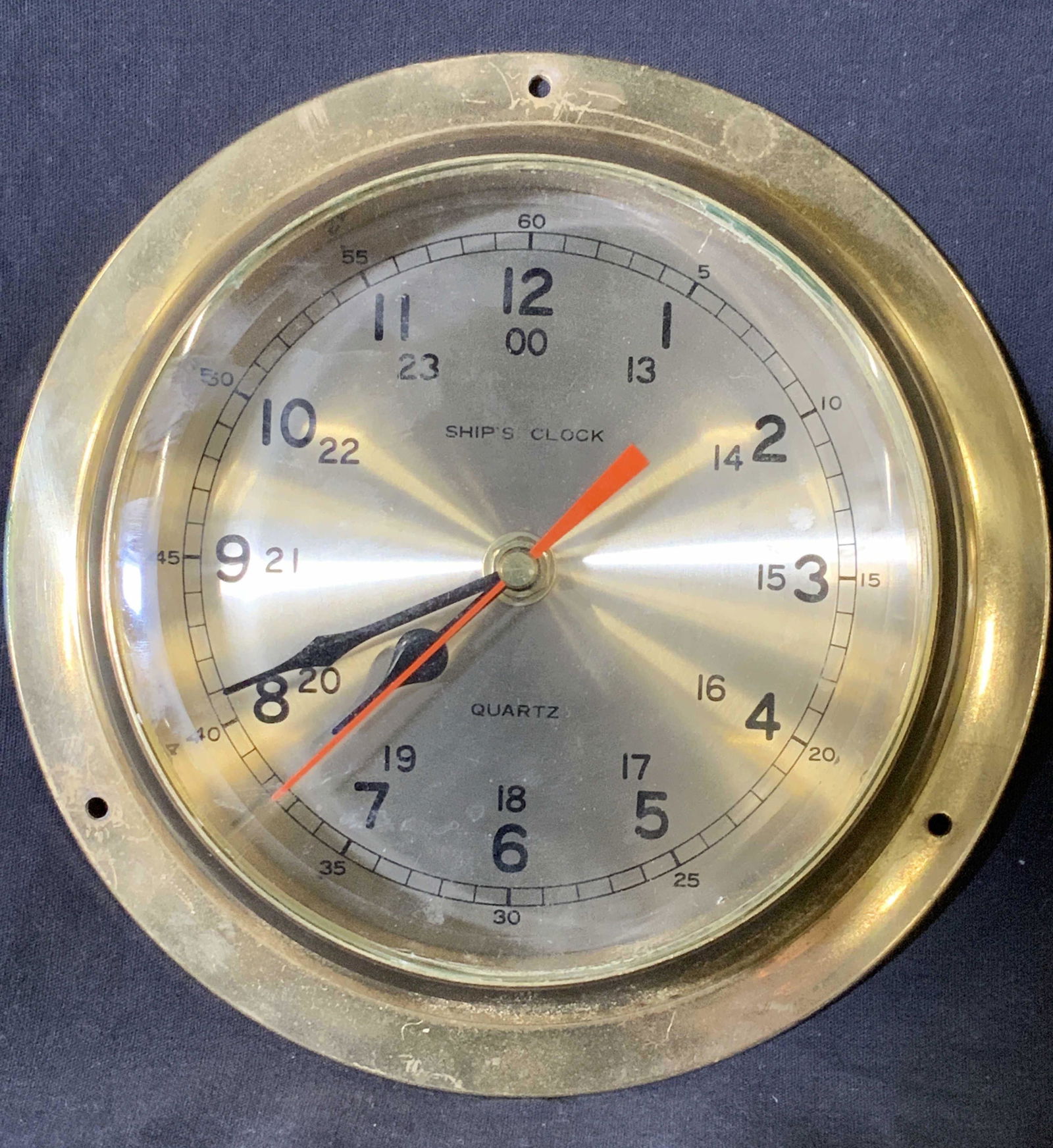 Collectible Brass Ship’s Clock (1 of 9)