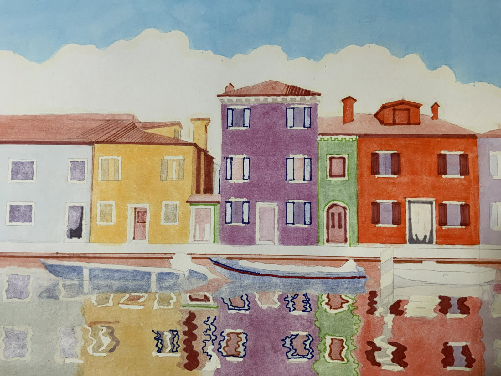 Lot 2 CE GREEN Signed Watercolor Paintings (1 of 8)