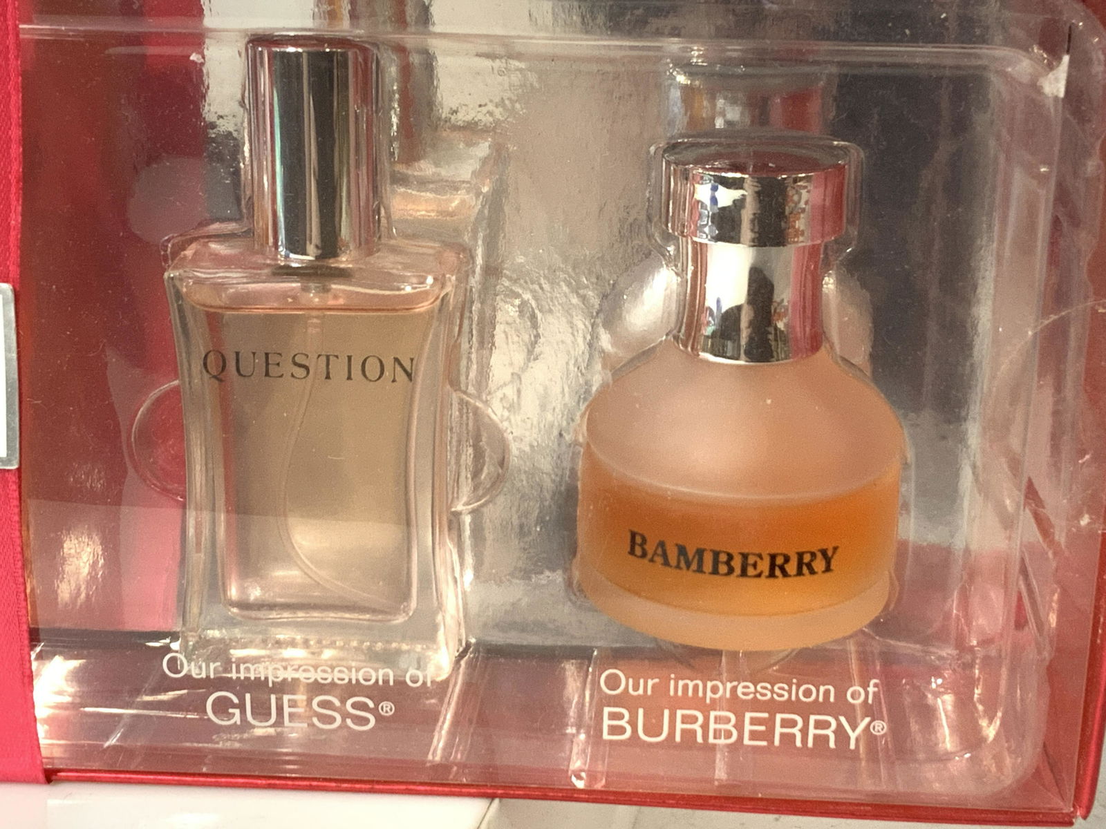 Designer Perfume Bottle Set 4 in Box (1 of 5)