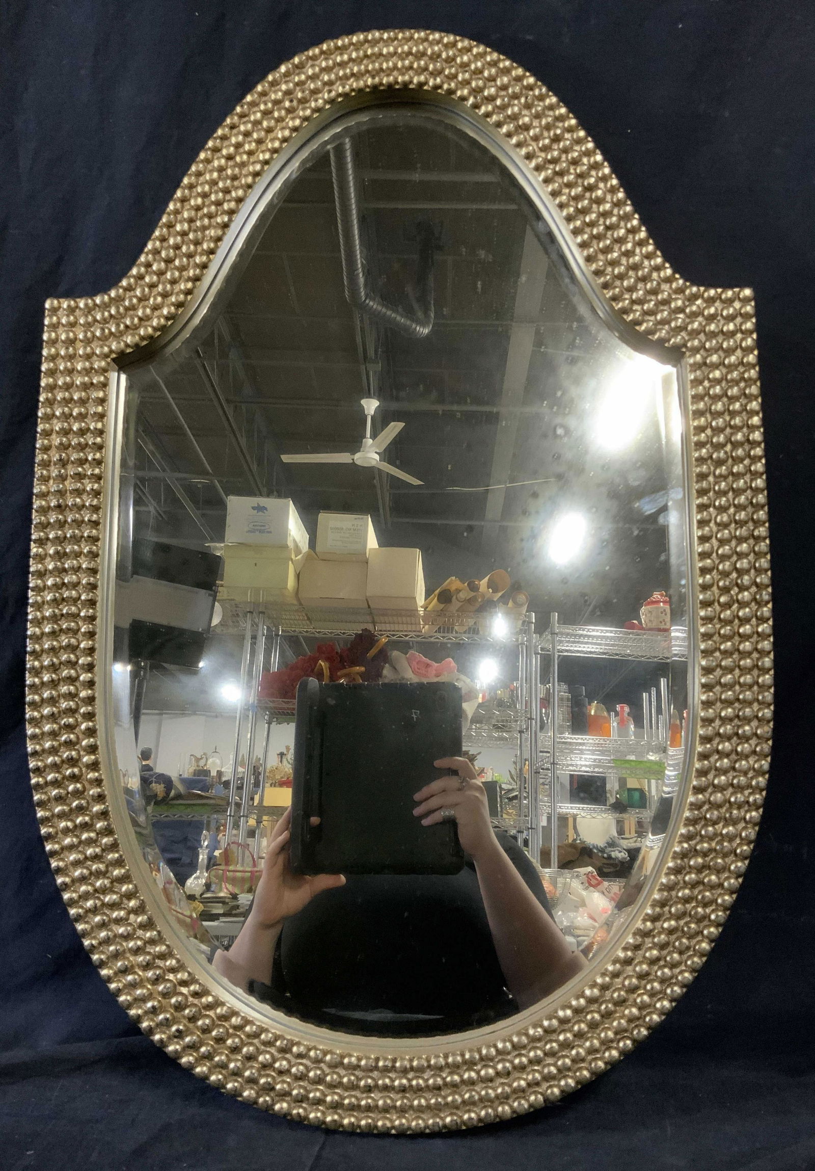 Contemporary Gilt Wood Wall Mirror (1 of 8)