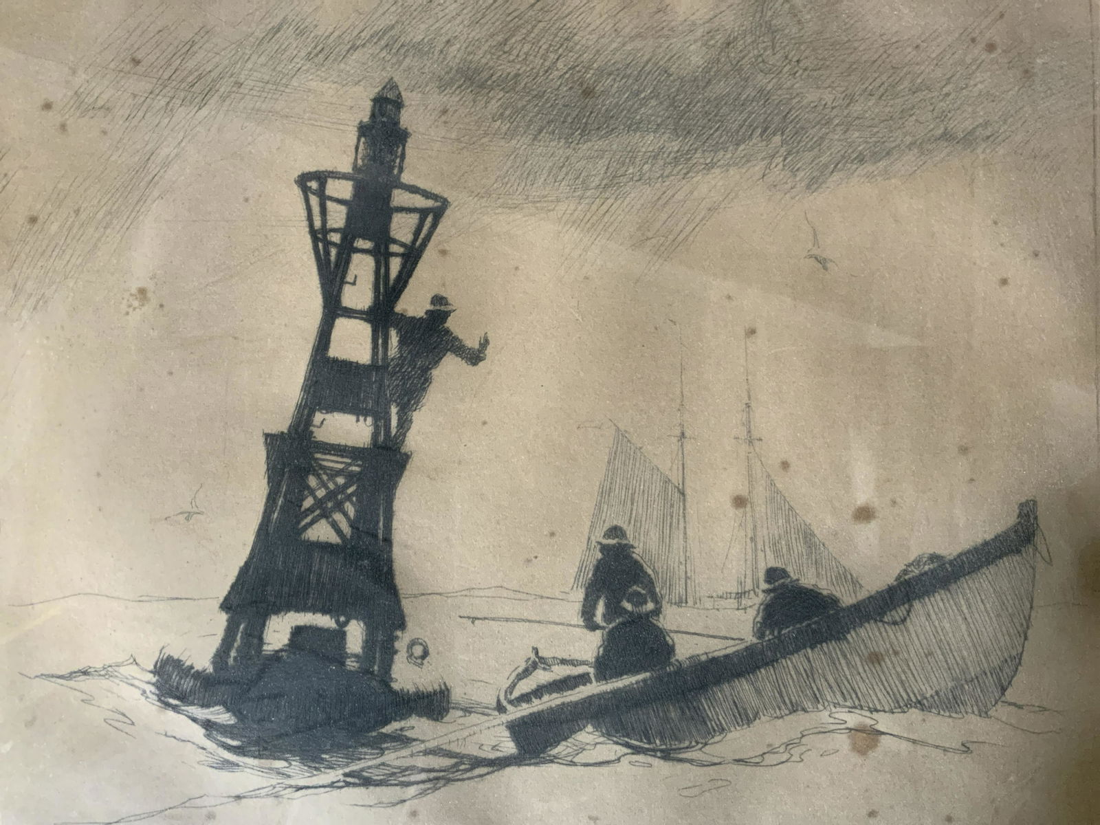 GORDON GRANT Signed Etching (1 of 6)