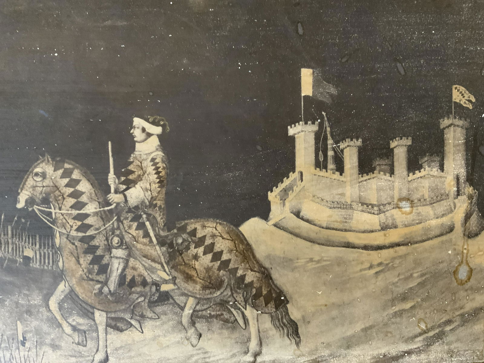 SIMONE MARTINI Equestrian Portrait Artwork (1 of 5)