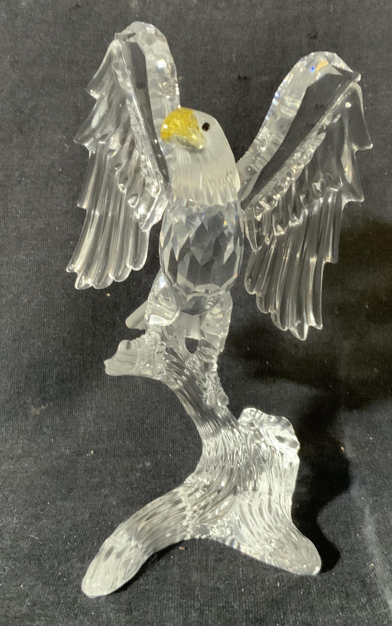 SWAROVSKI Crystal Bald Eagle Figurine (1 of 7)